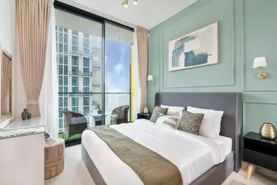 Elegant 1BR Getaway | Binghatti Tulip