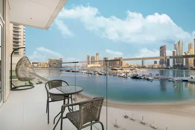 Stunning 1BR with Sea View | Sunrise Bay Tower 1