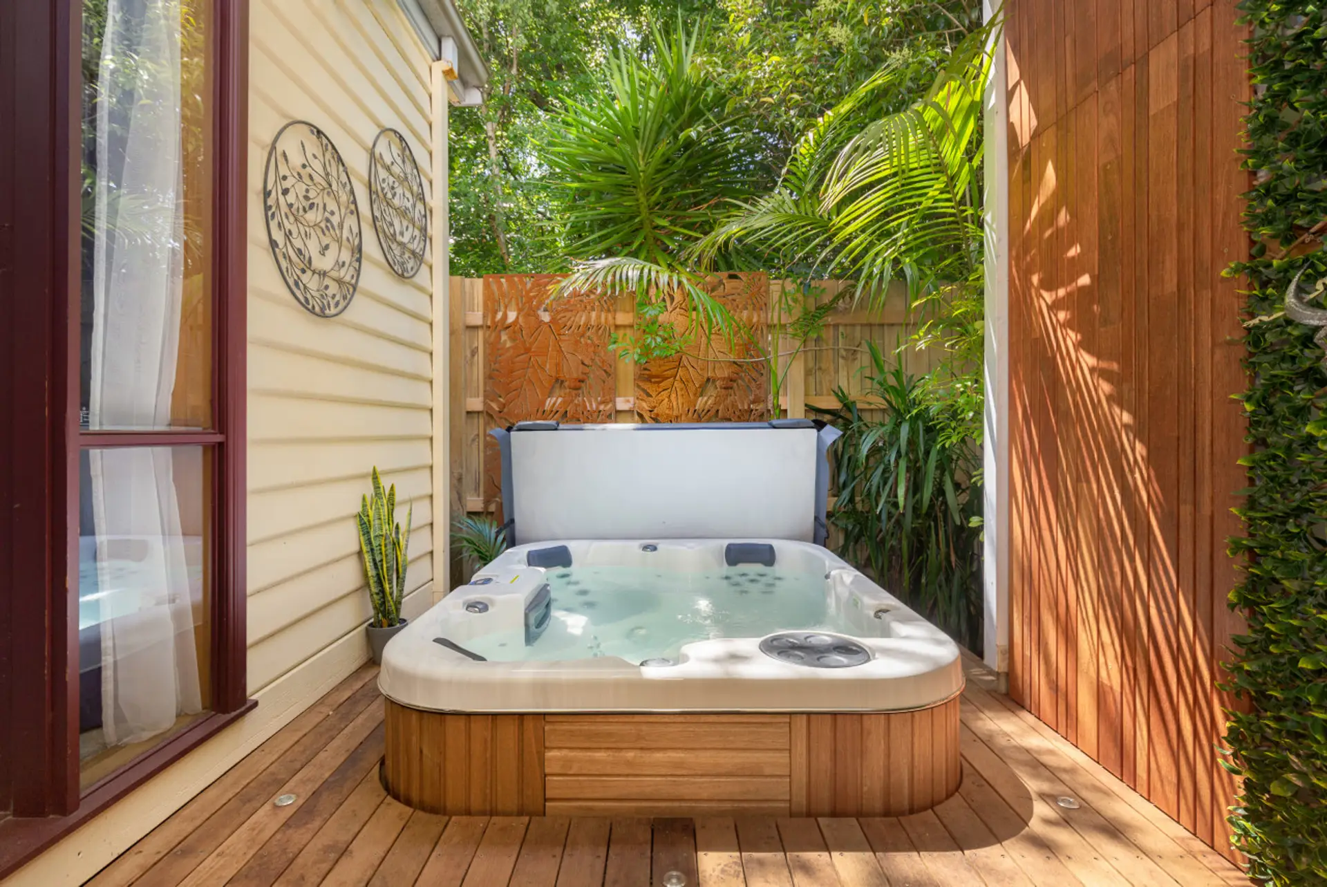 Private Outdoor Heated Spa