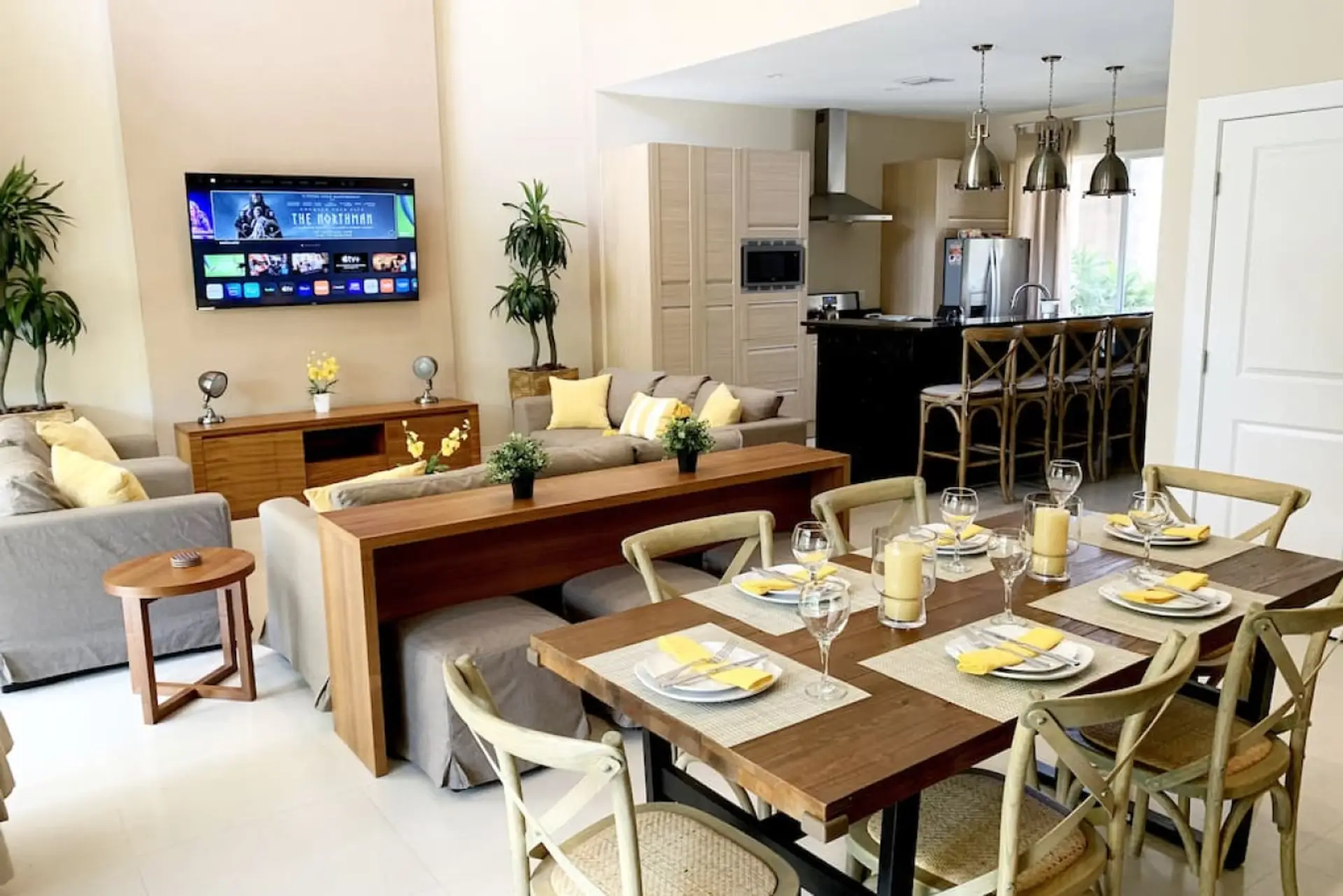 Dining room#Disney #Parks #MagicVillage #Townhouse #Vacation #Rental #Kissimmee #Orlando#Universal#Citywalk#legoland#shortstay#longstay#bbq#grill