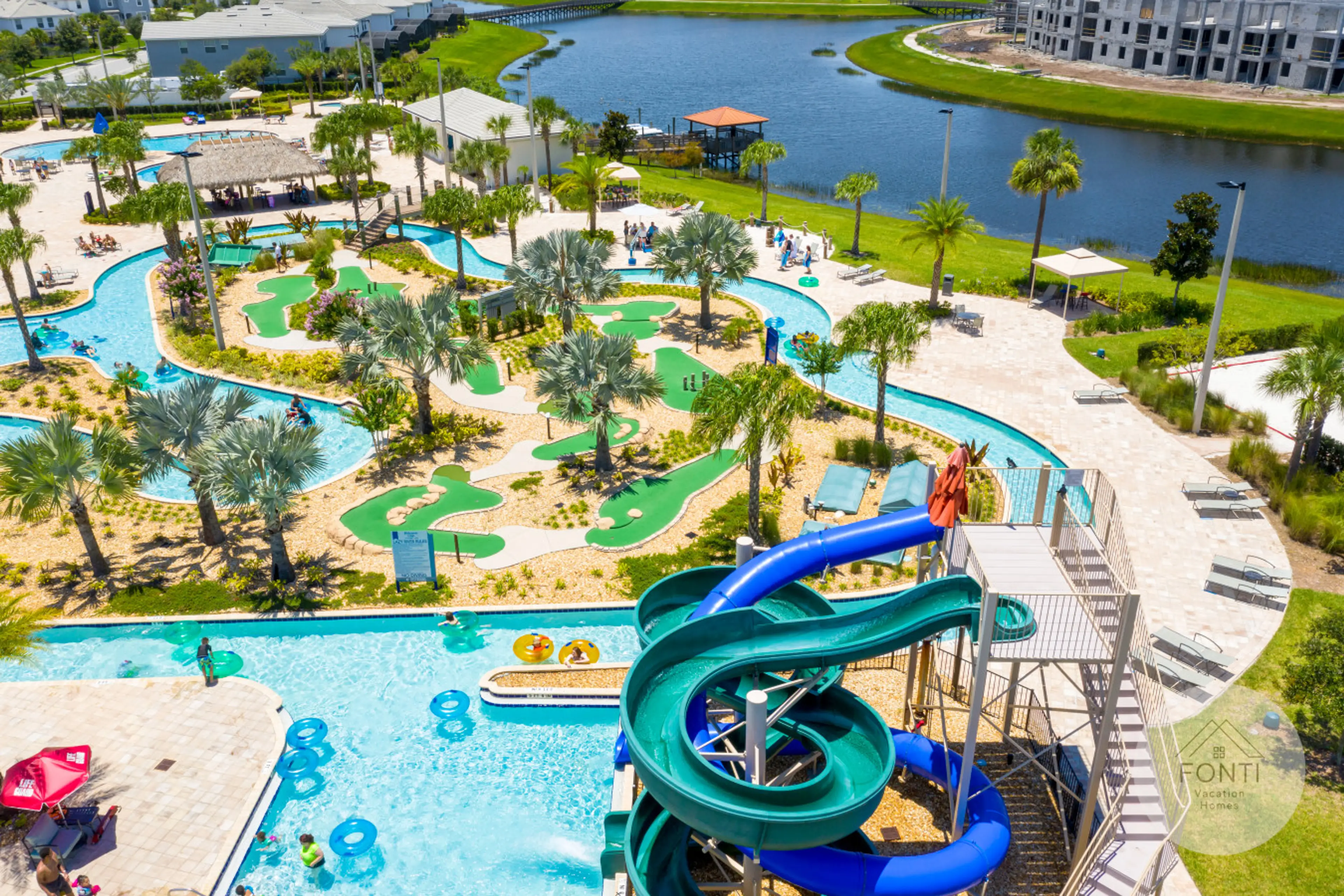 Water Slides! #Disney #Parks #StoreyLake #Apartment #Vacation #Rental #Kissimmee #Orlando