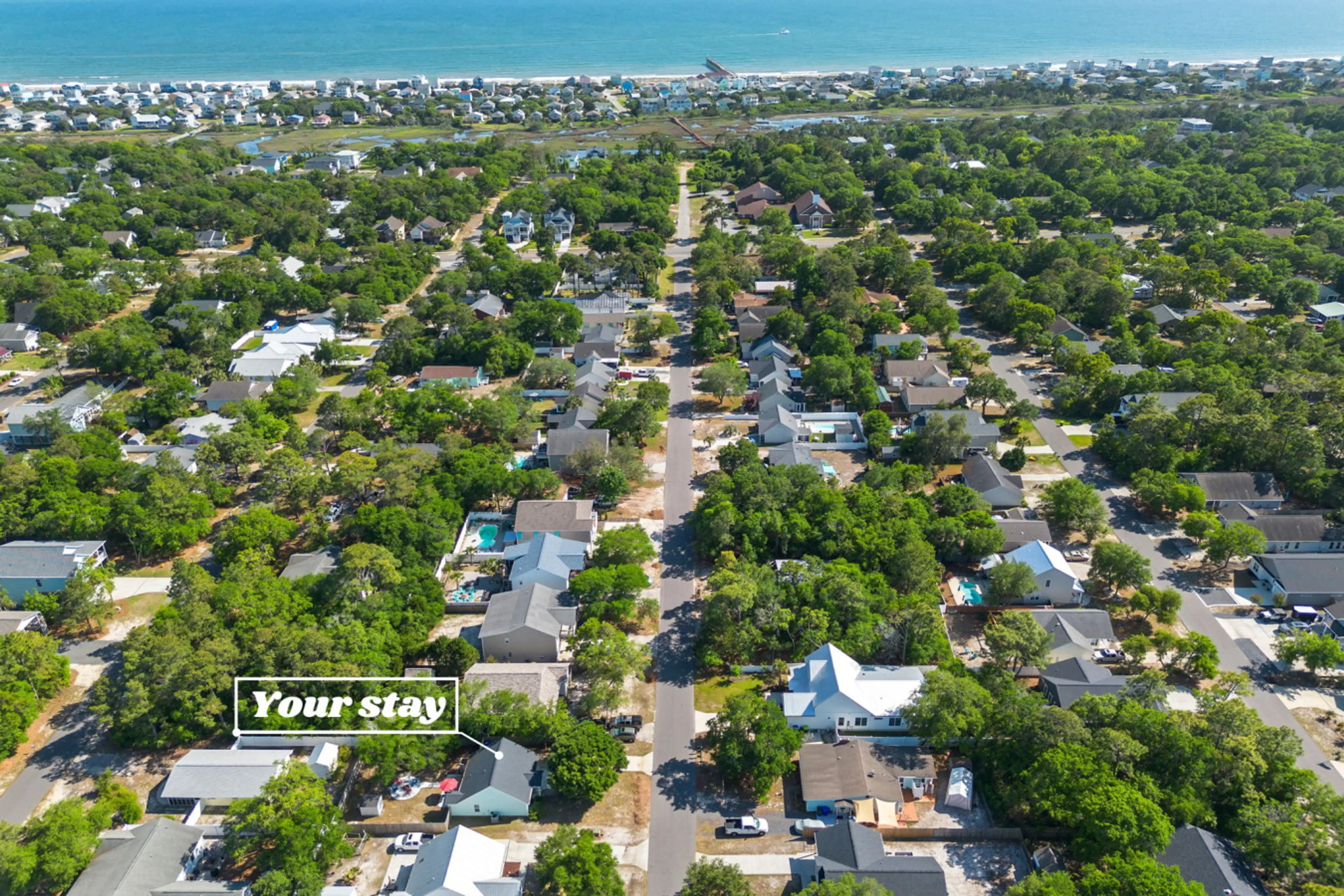 Only 1 mile to the Beach! Easy walk or drive.