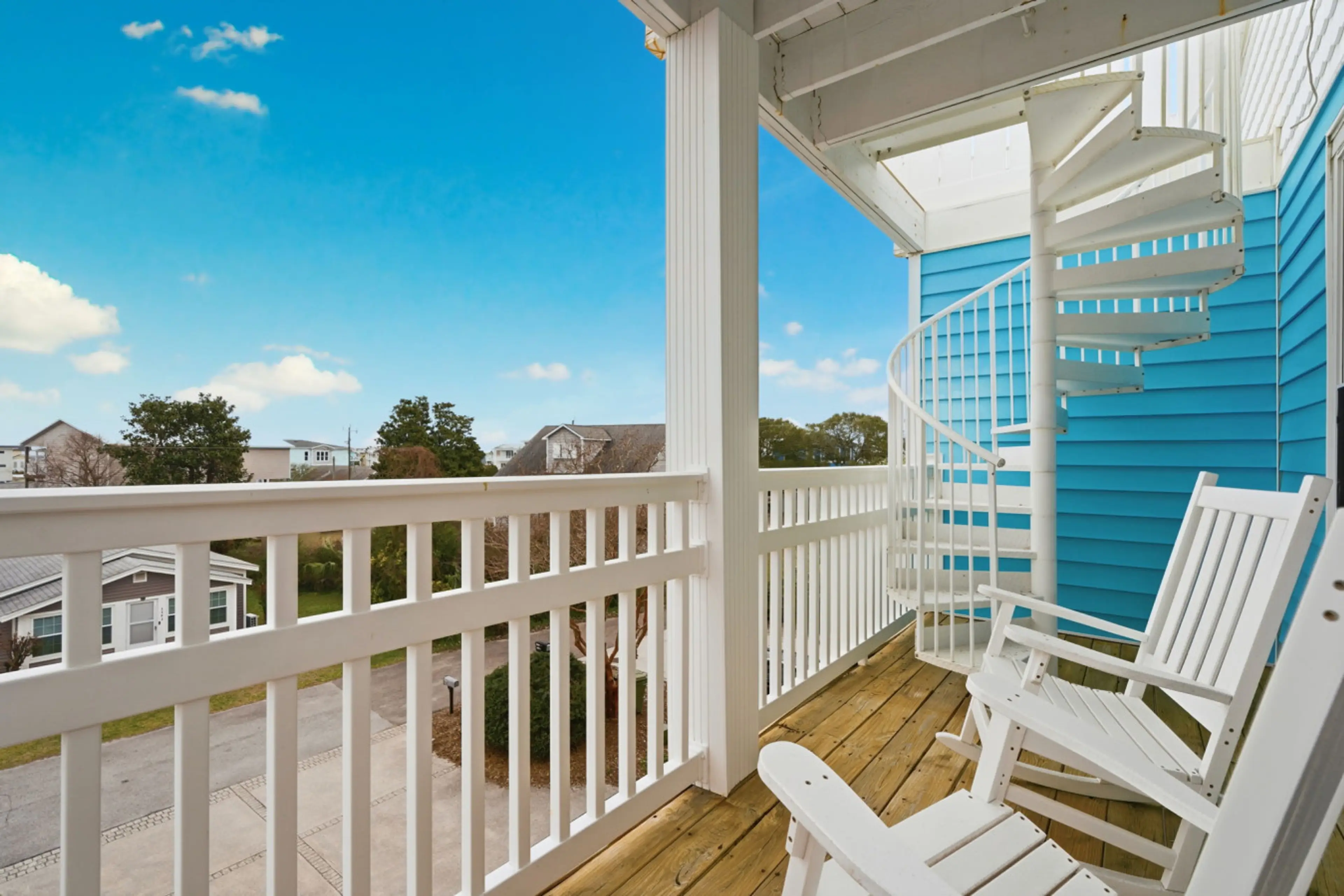 Views of the ocean, and your private escape to the rooftop