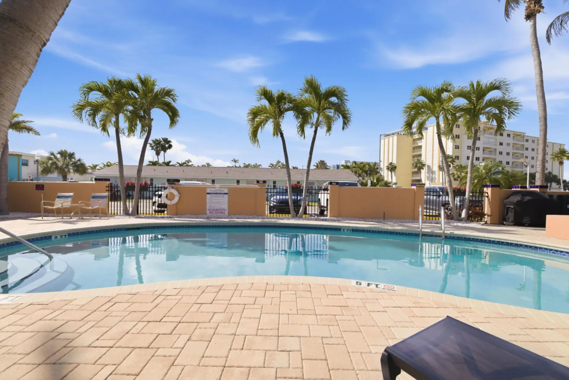 Laid-Back Poolside Hangout Just Outside Your Door