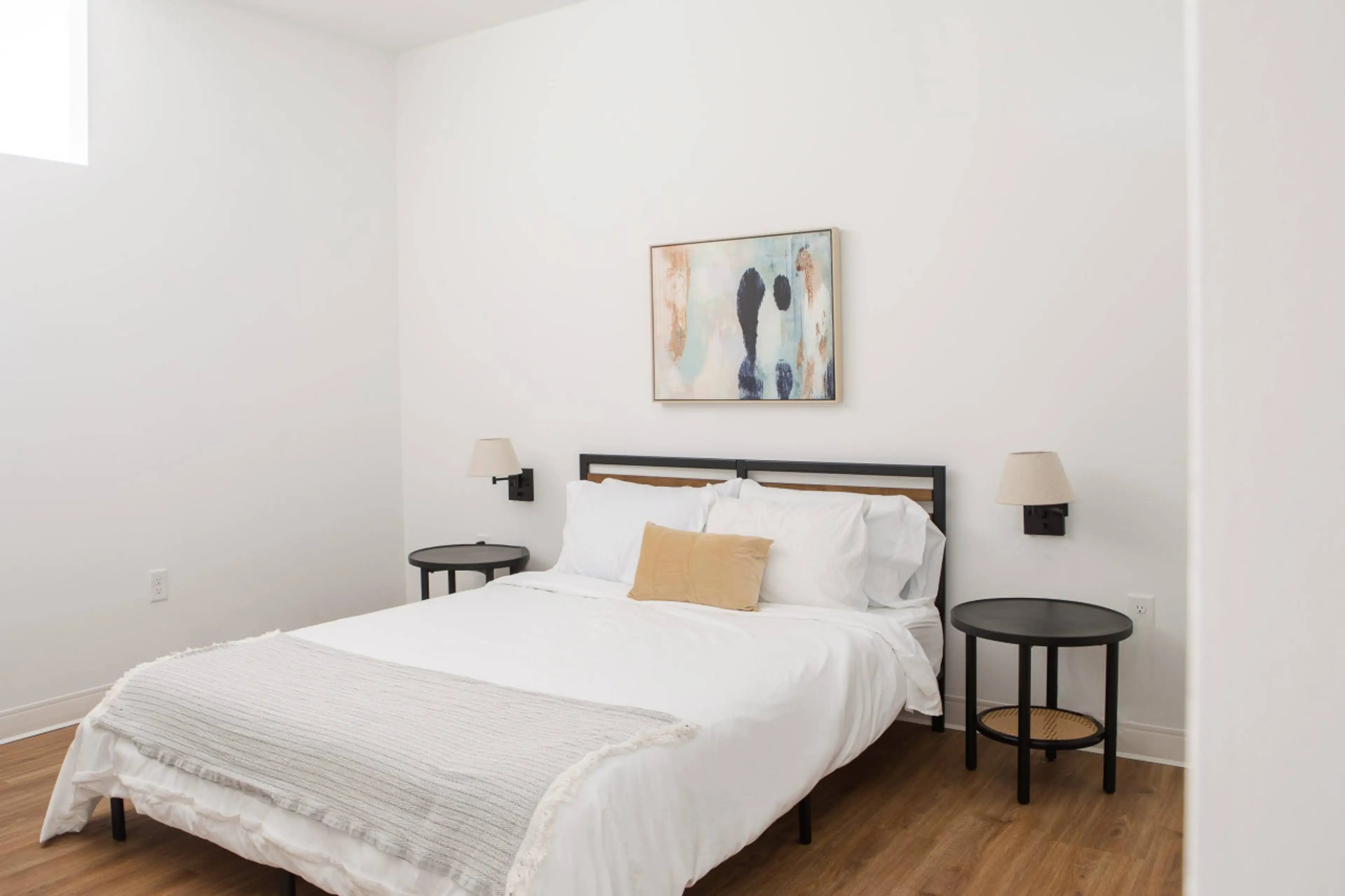 Rest easy in a cozy queen bedroom with ample wardrobe storage space to settle right in