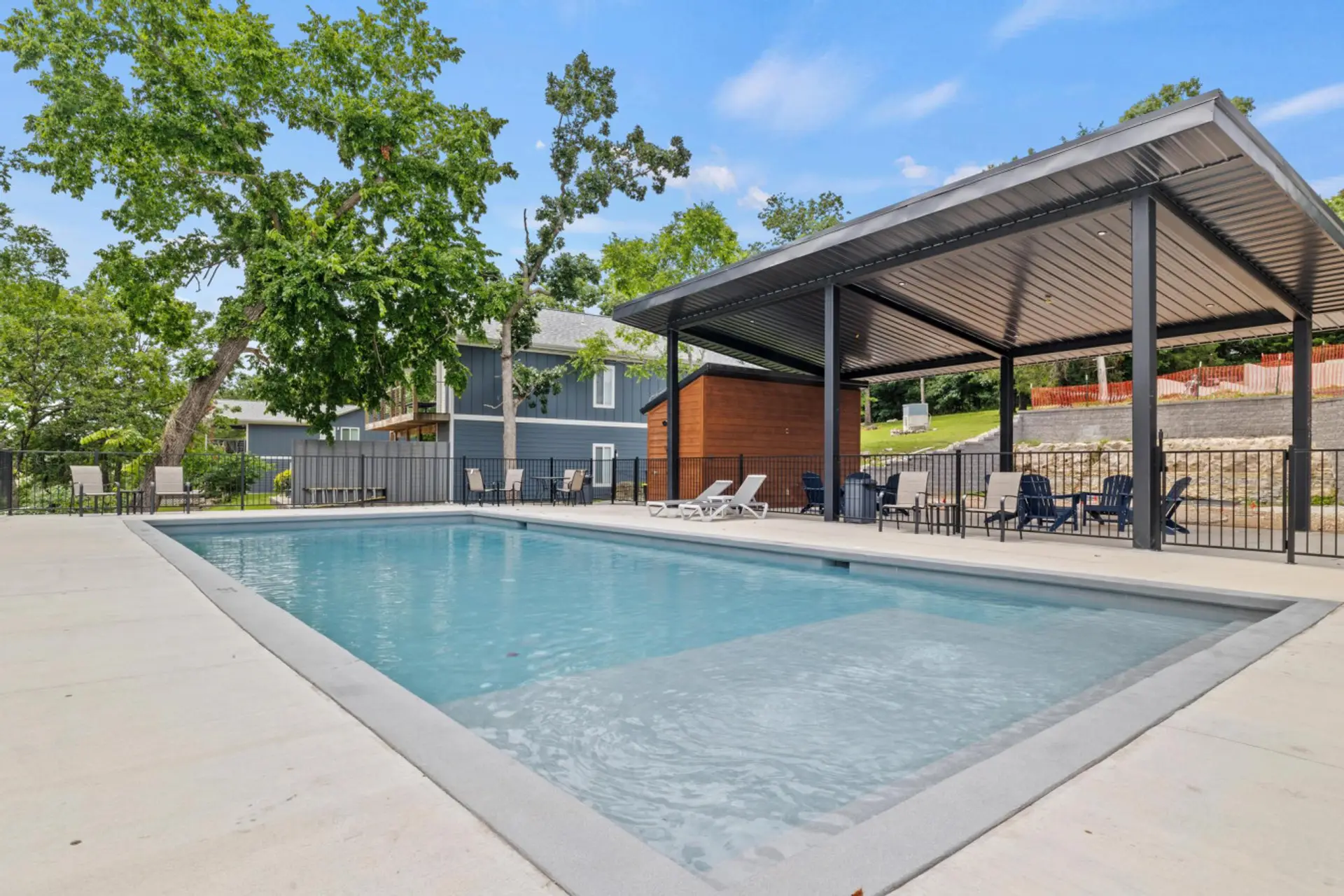 Cool off in the pool or kick back under the shaded pavilion—perfect for families, friends, and lake days alike!
