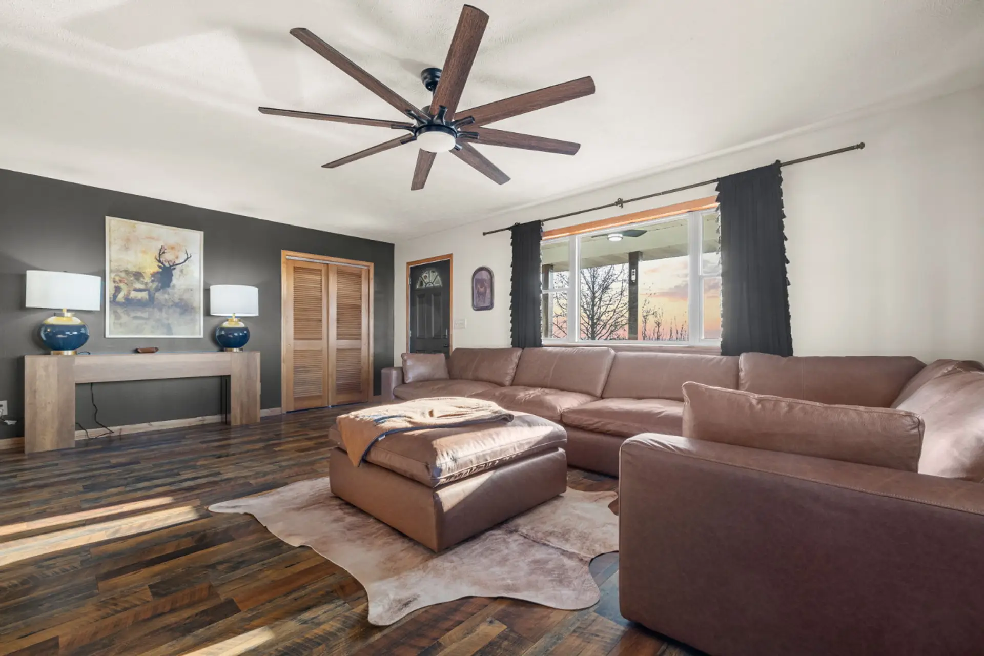 A cozy living space designed for rest, connection, and comfort.