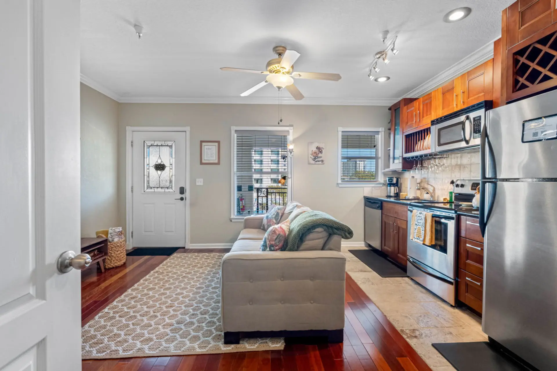 Living Room & Kitchen