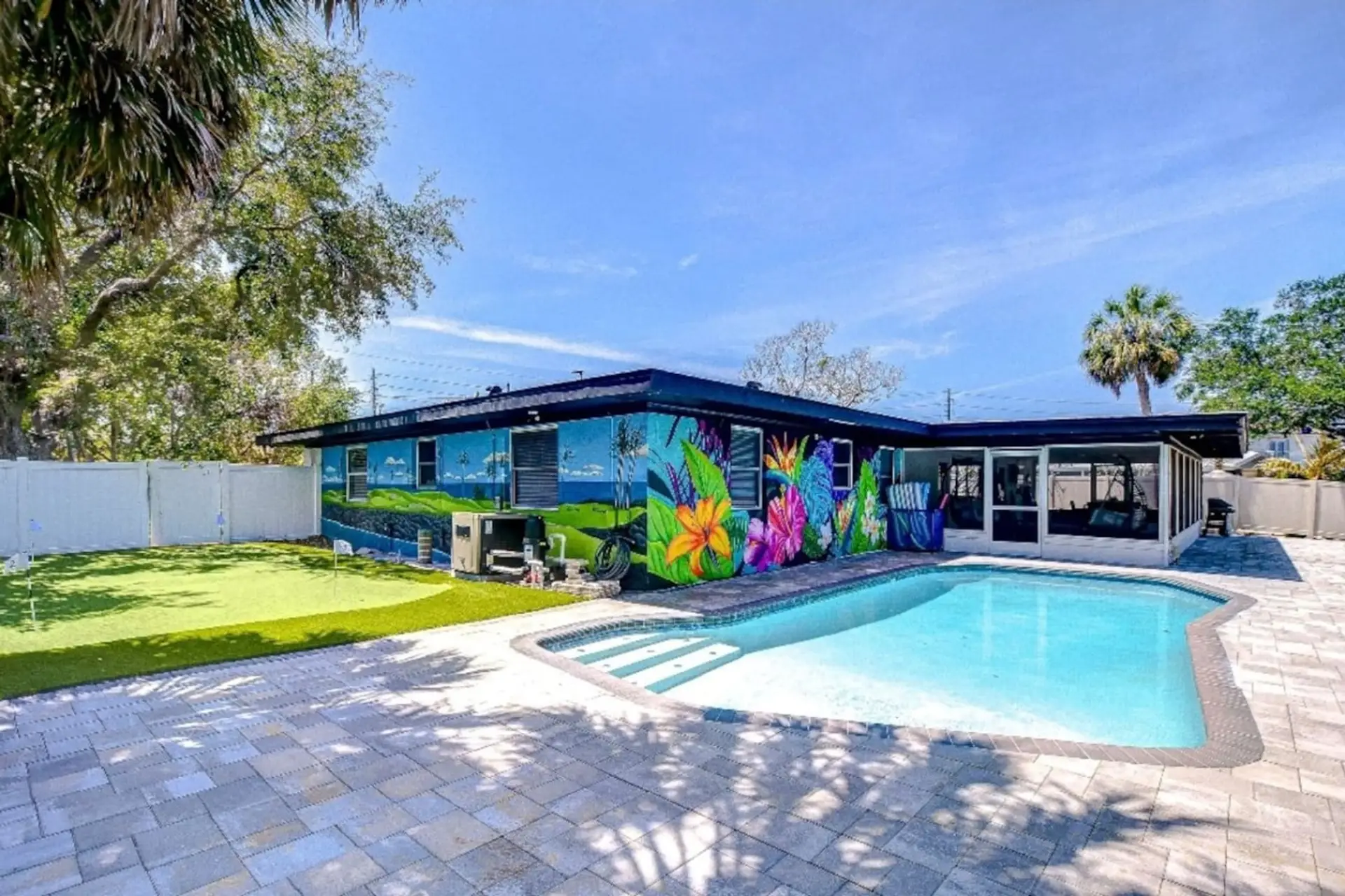 Our pool is heated - get ready to make a splash any time of the year!
