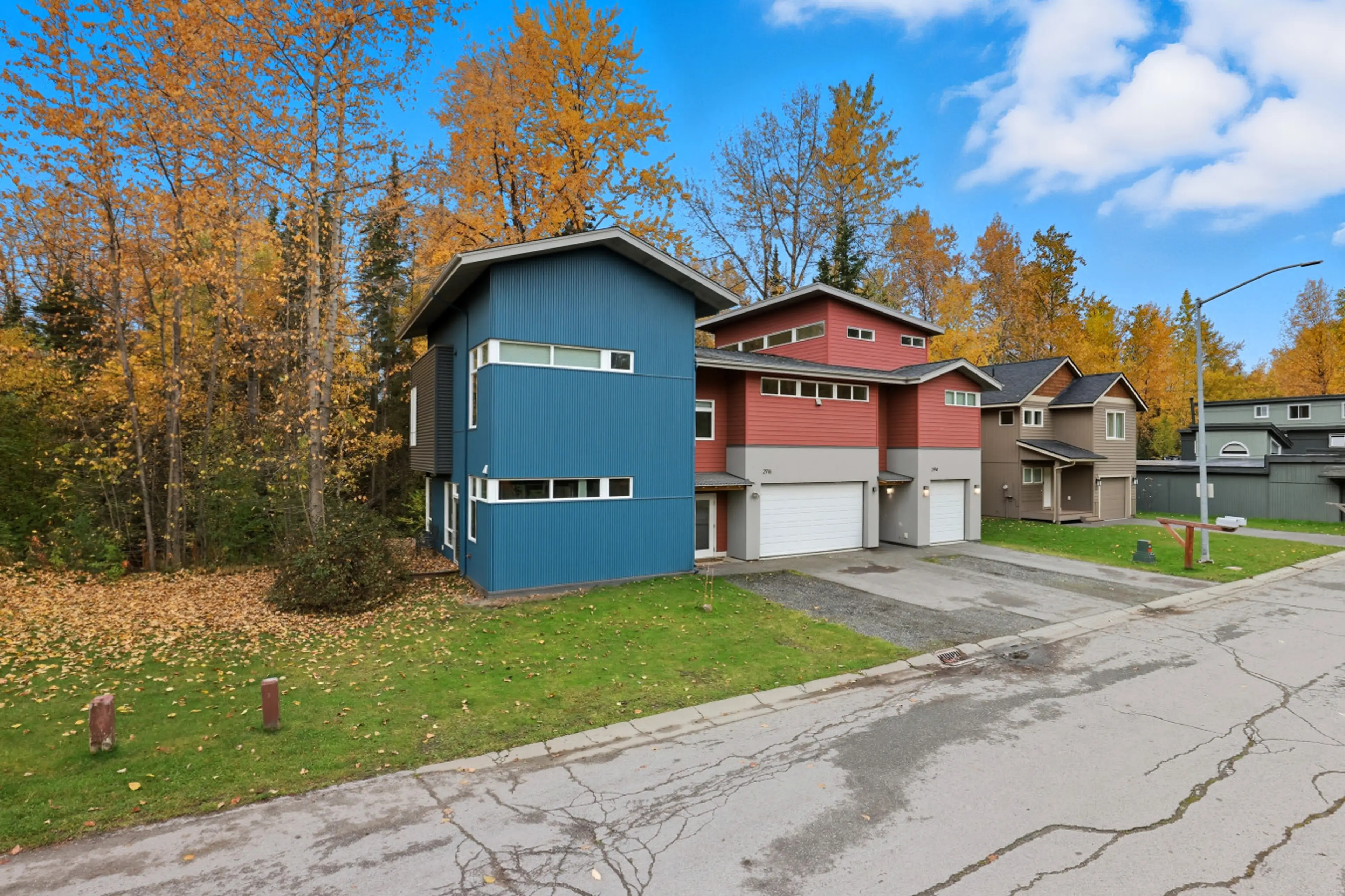 Front of Duplex - Both Sides of Duplex Pictured