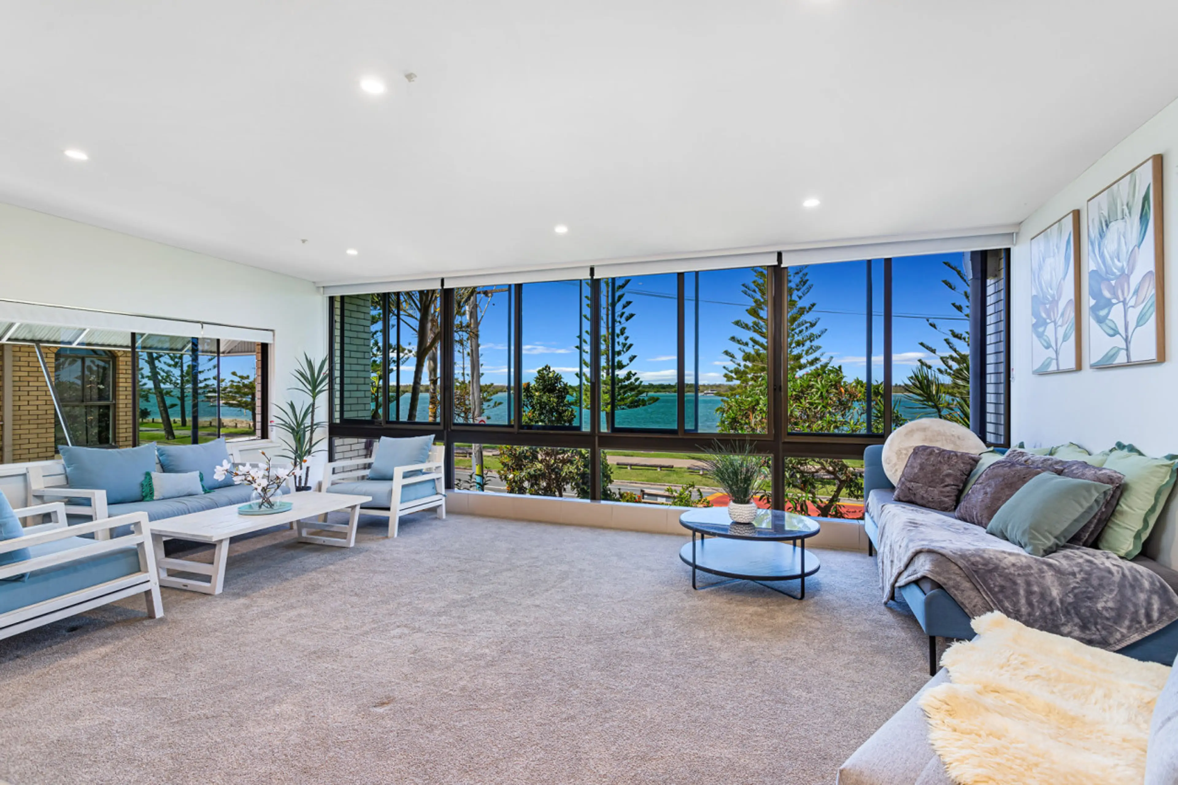 Living room + view