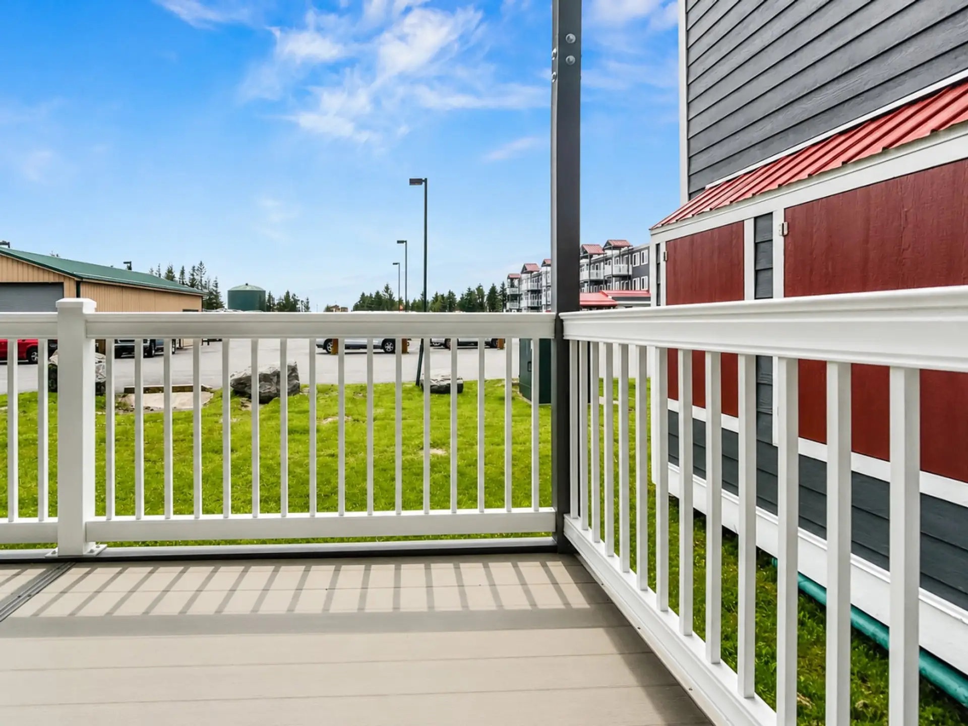 View from deck