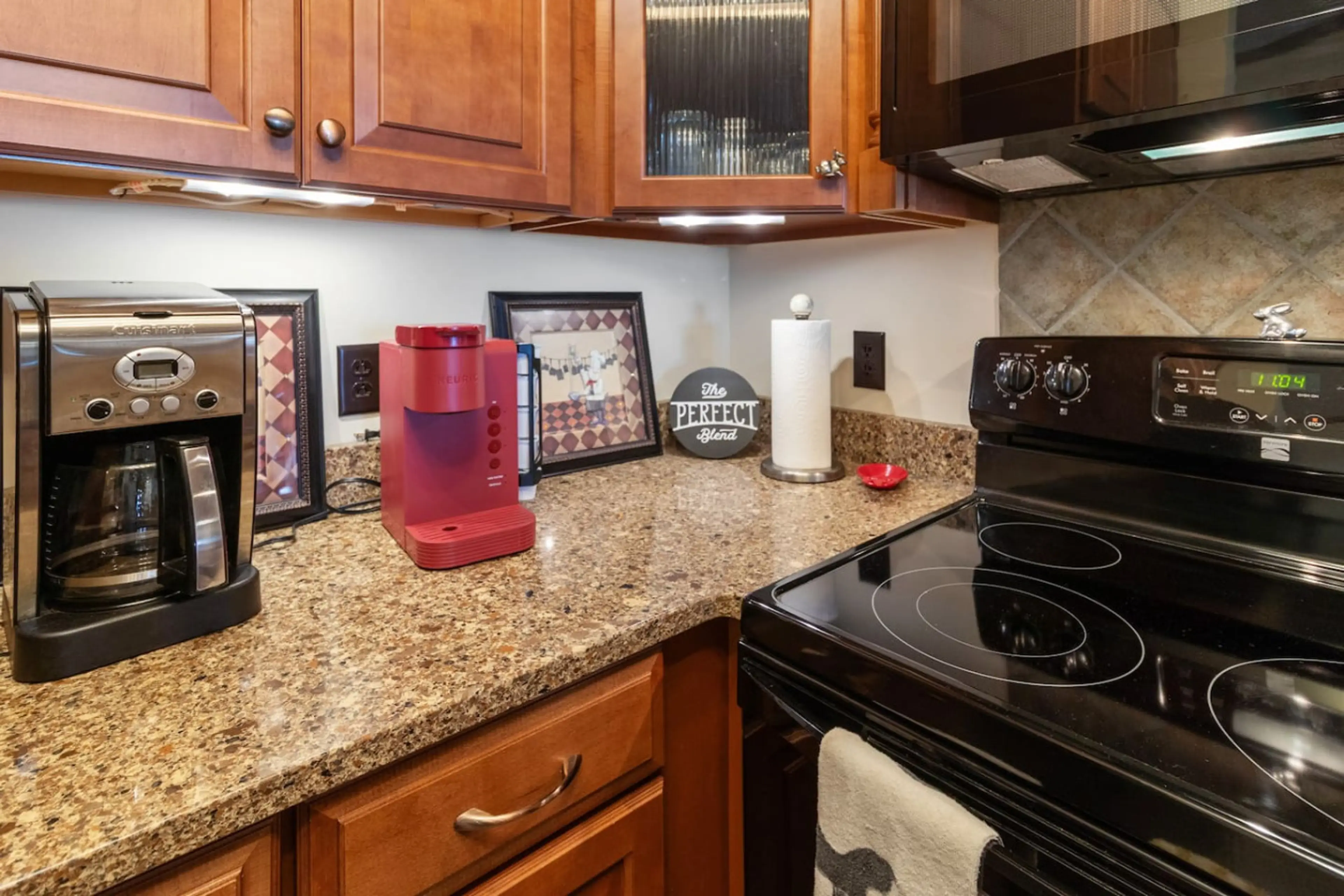 Fully equipped kitchen