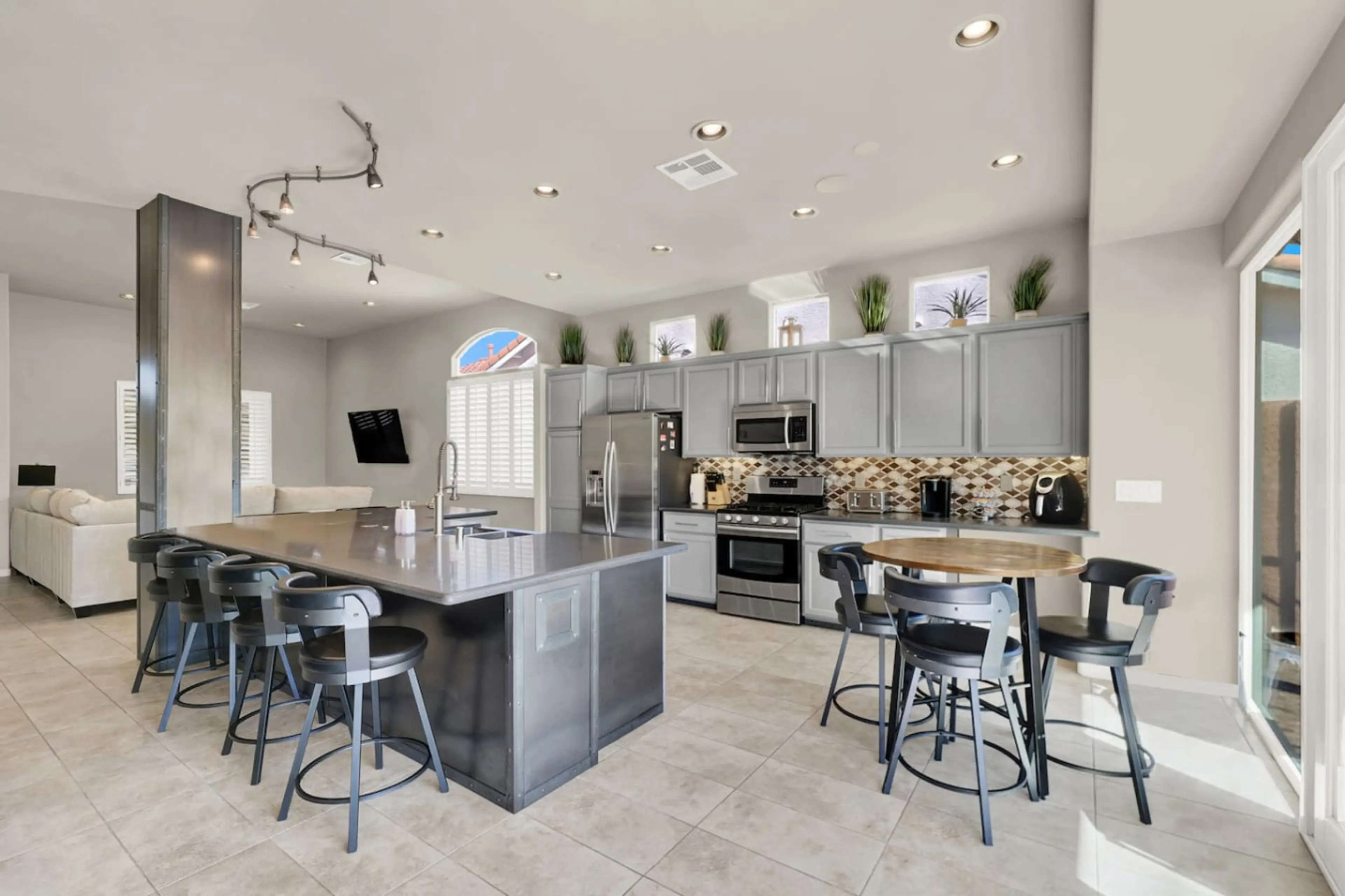Gather around the spacious dining area, where every meal feels like a special occasion.