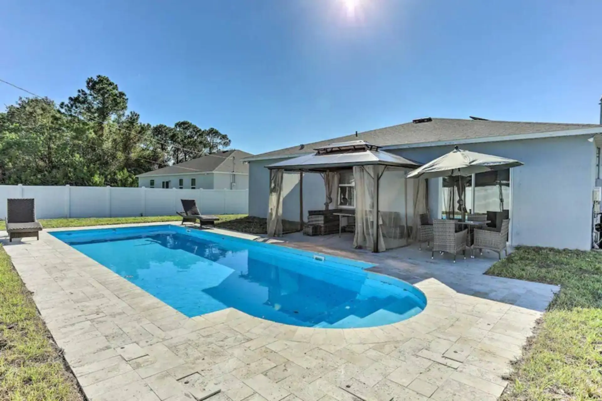 Pool is heated during winter months!