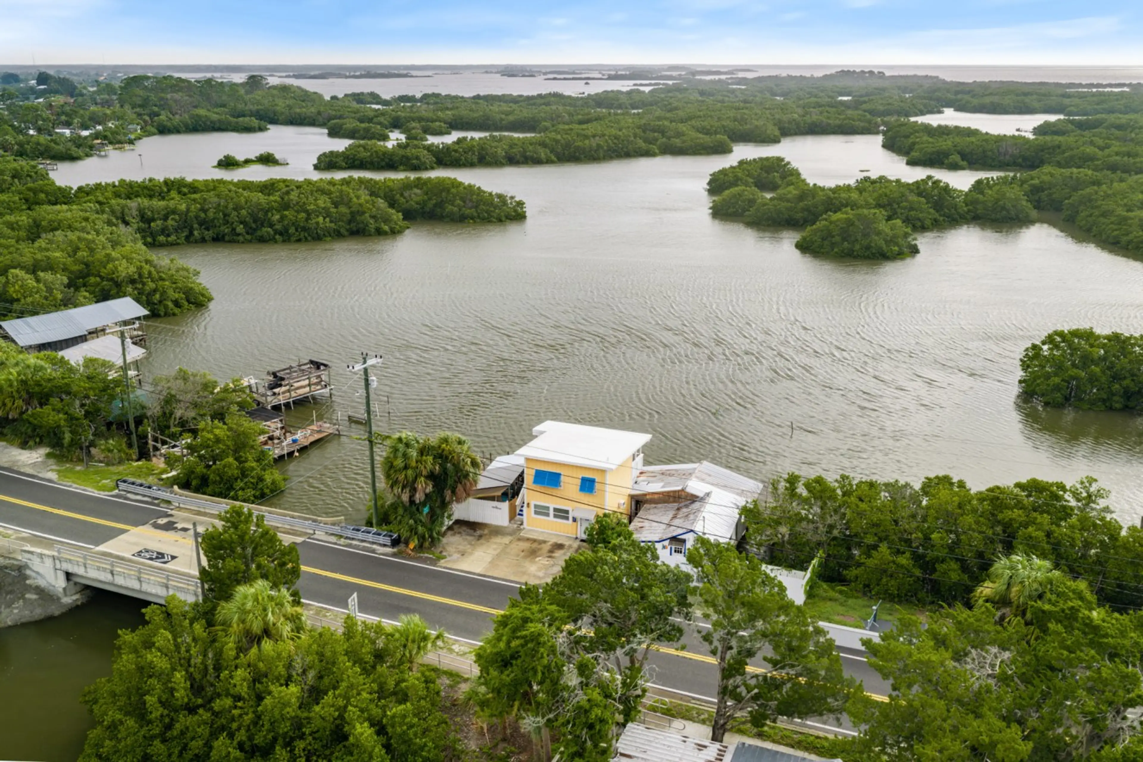 Bird's eye view of paradise