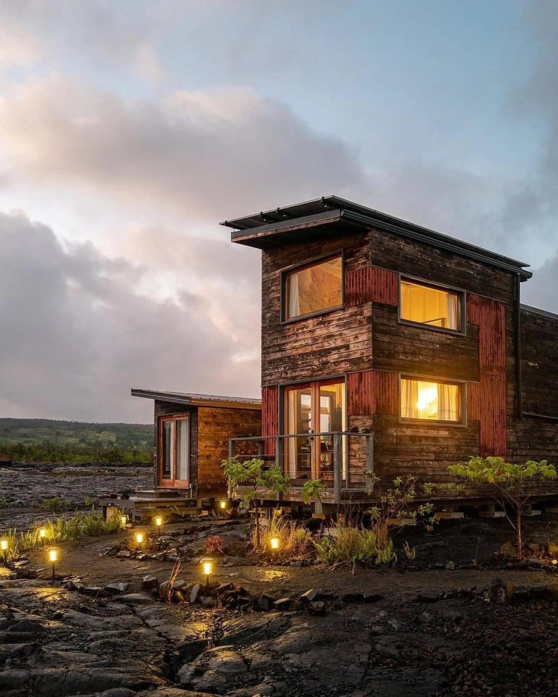 A well-designed and Beautiful Tiny Home on the Big Island lava