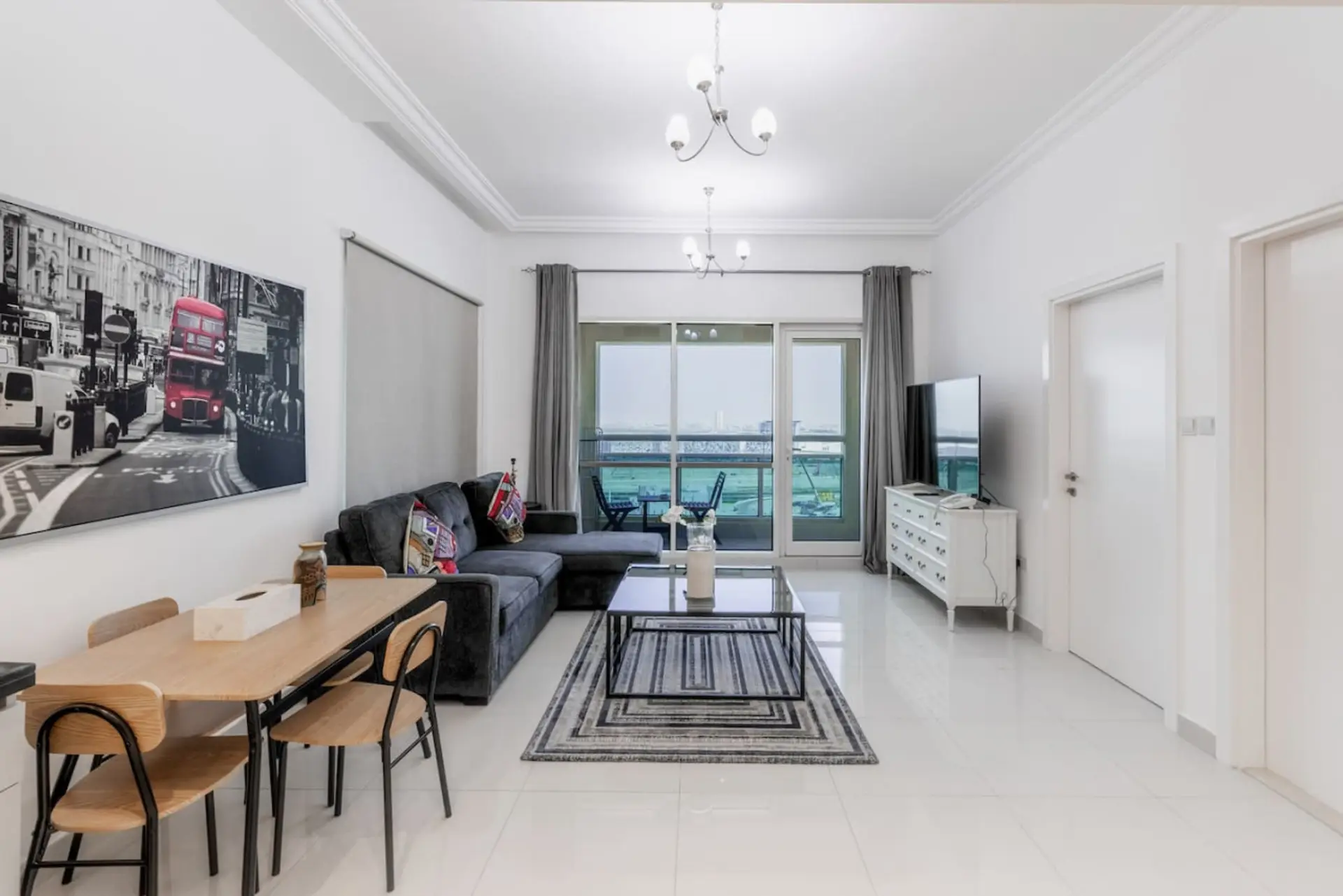 Living Room and Dining Areas