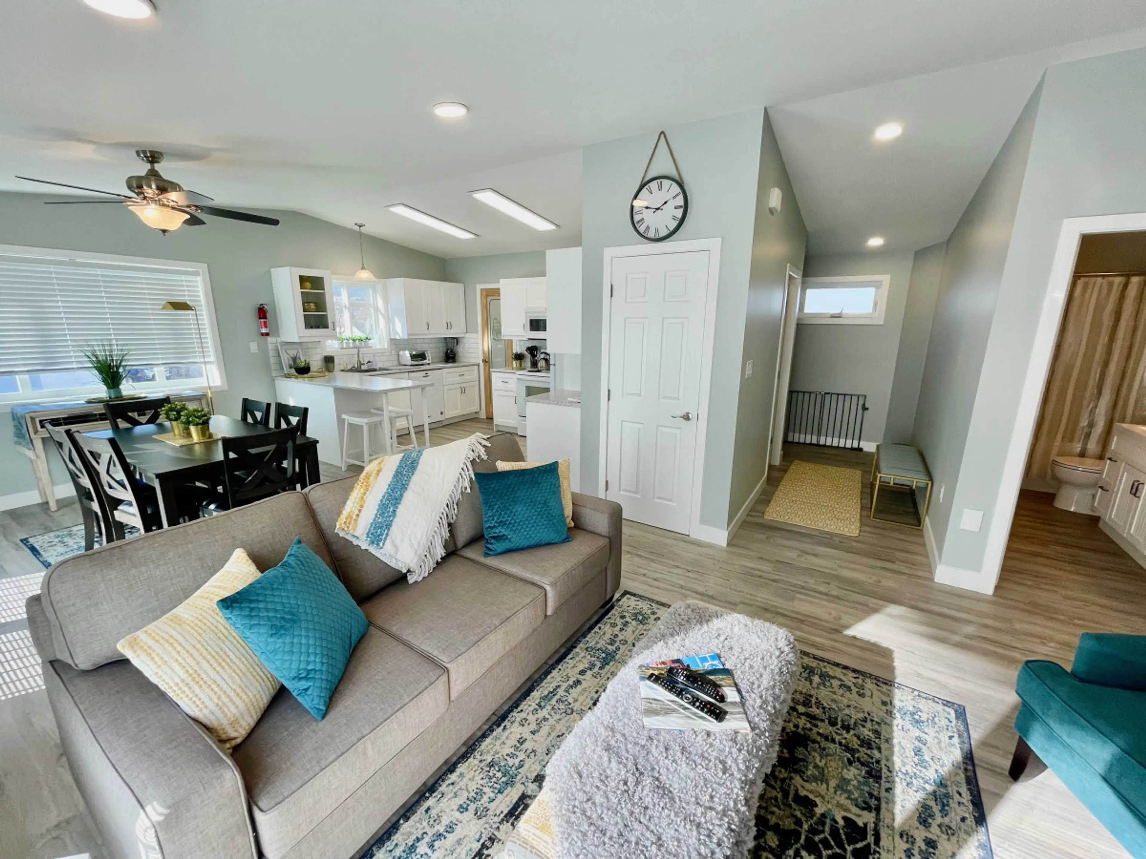 Living Room, Dining Area, Kitchen