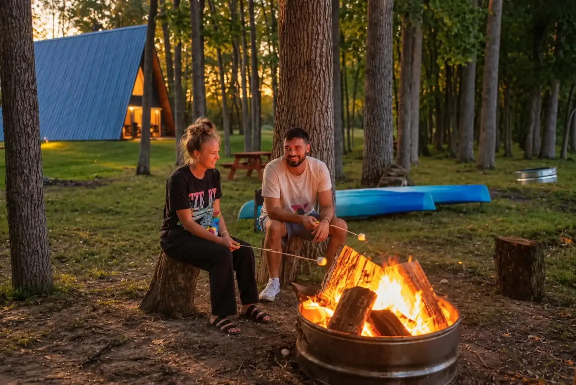 A-Frame Firepit