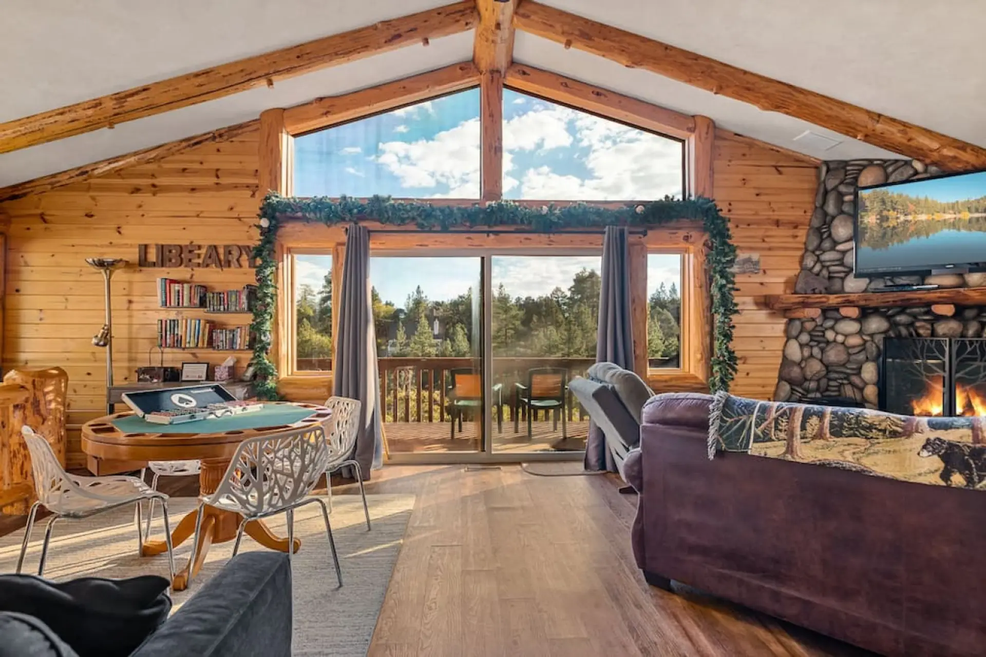 Take in the view from anywhere at Bearadise.