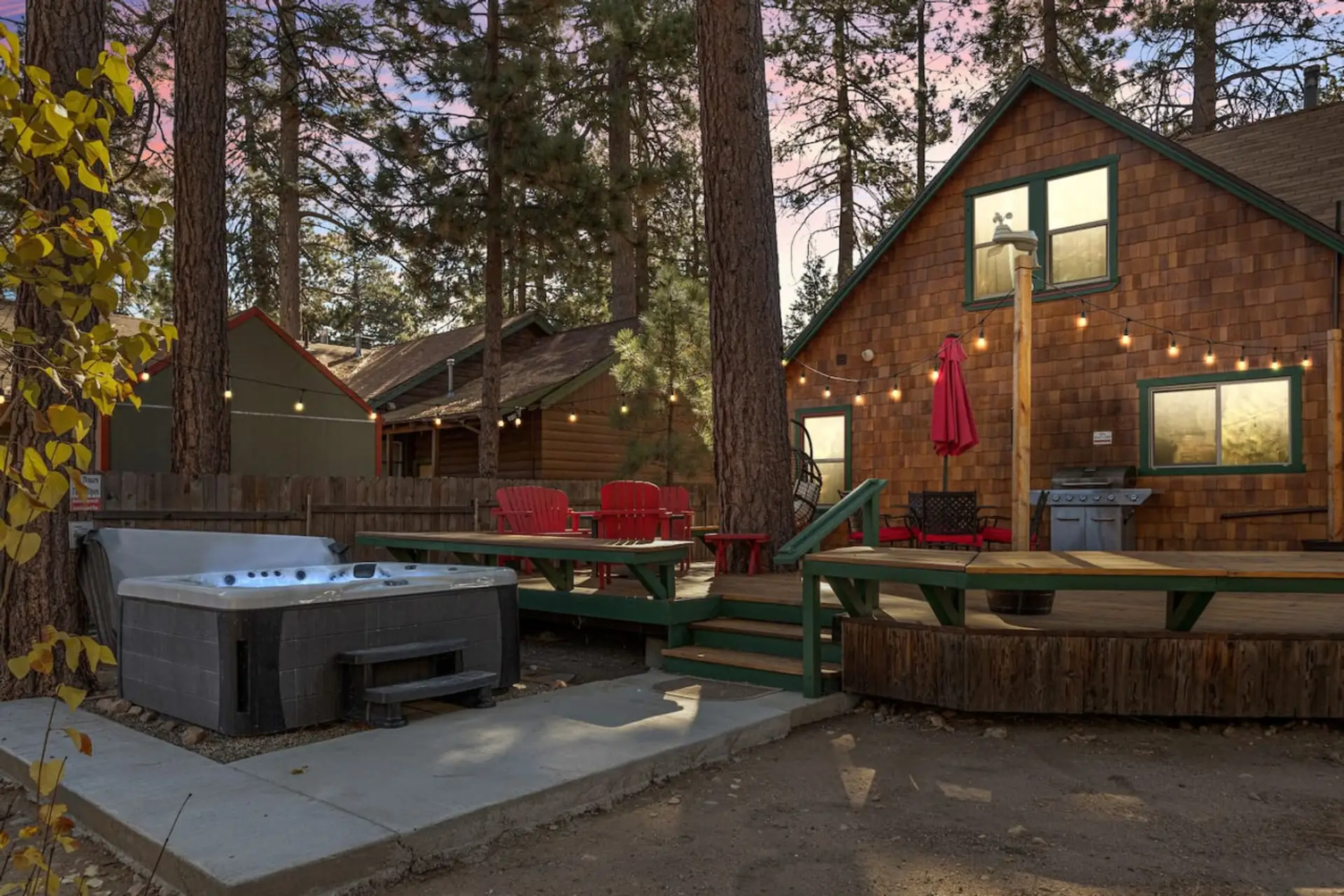 Enjoy all of the backyard amenities!