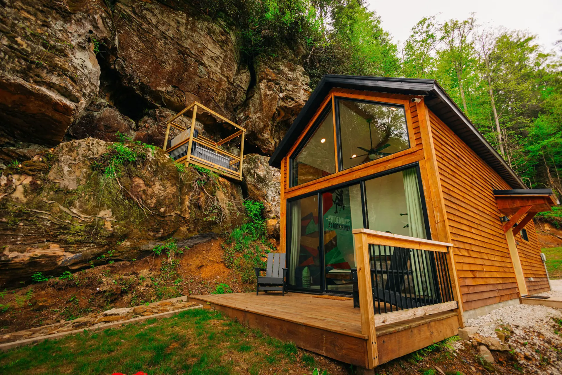 Welcome to The Naturalist at Rock Haven, where we've got the most unique hot tub in Kentucky. Prepare to soak your worries away and find out what true relaxation feels like.
