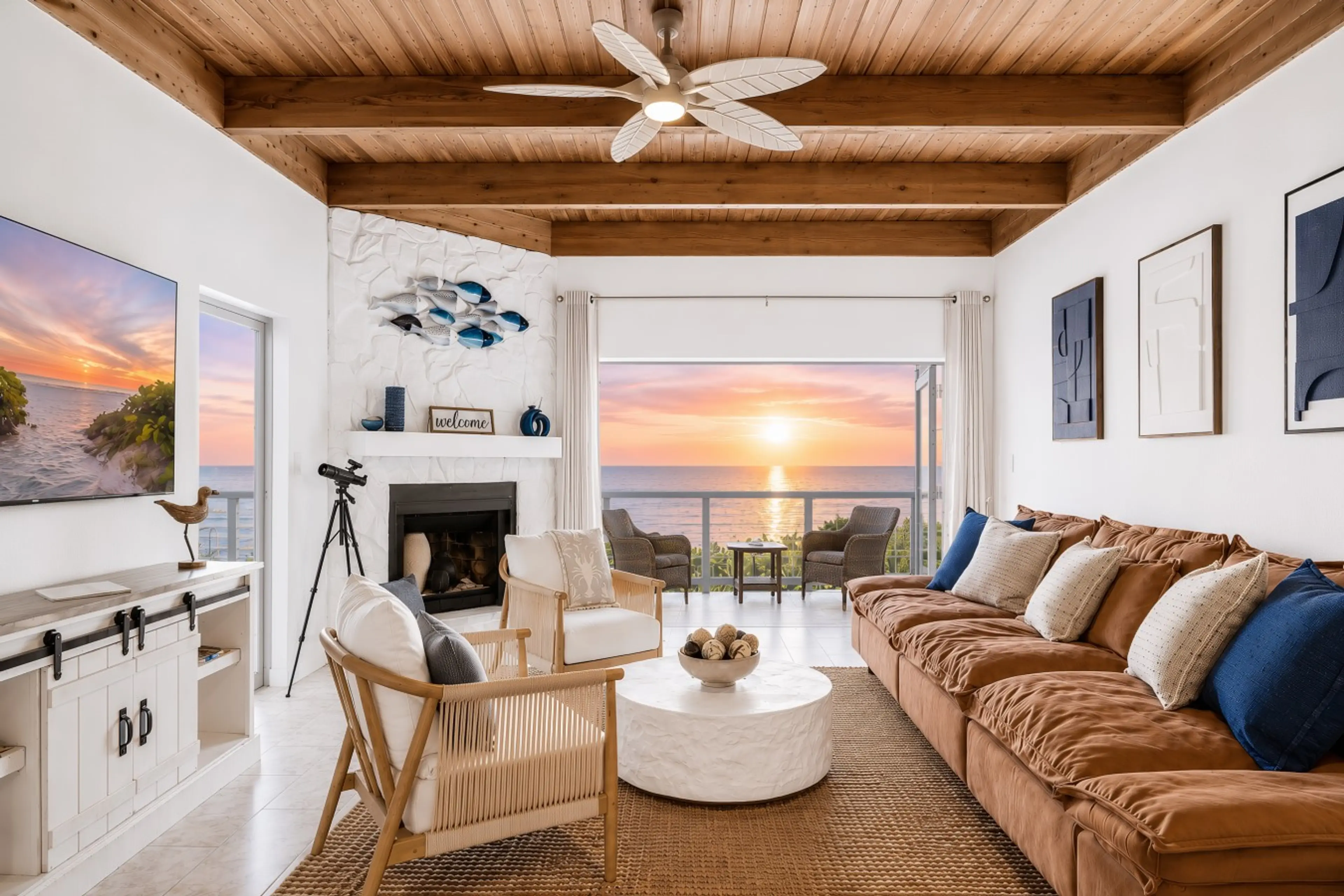 Open Plan Lounge & Living Space