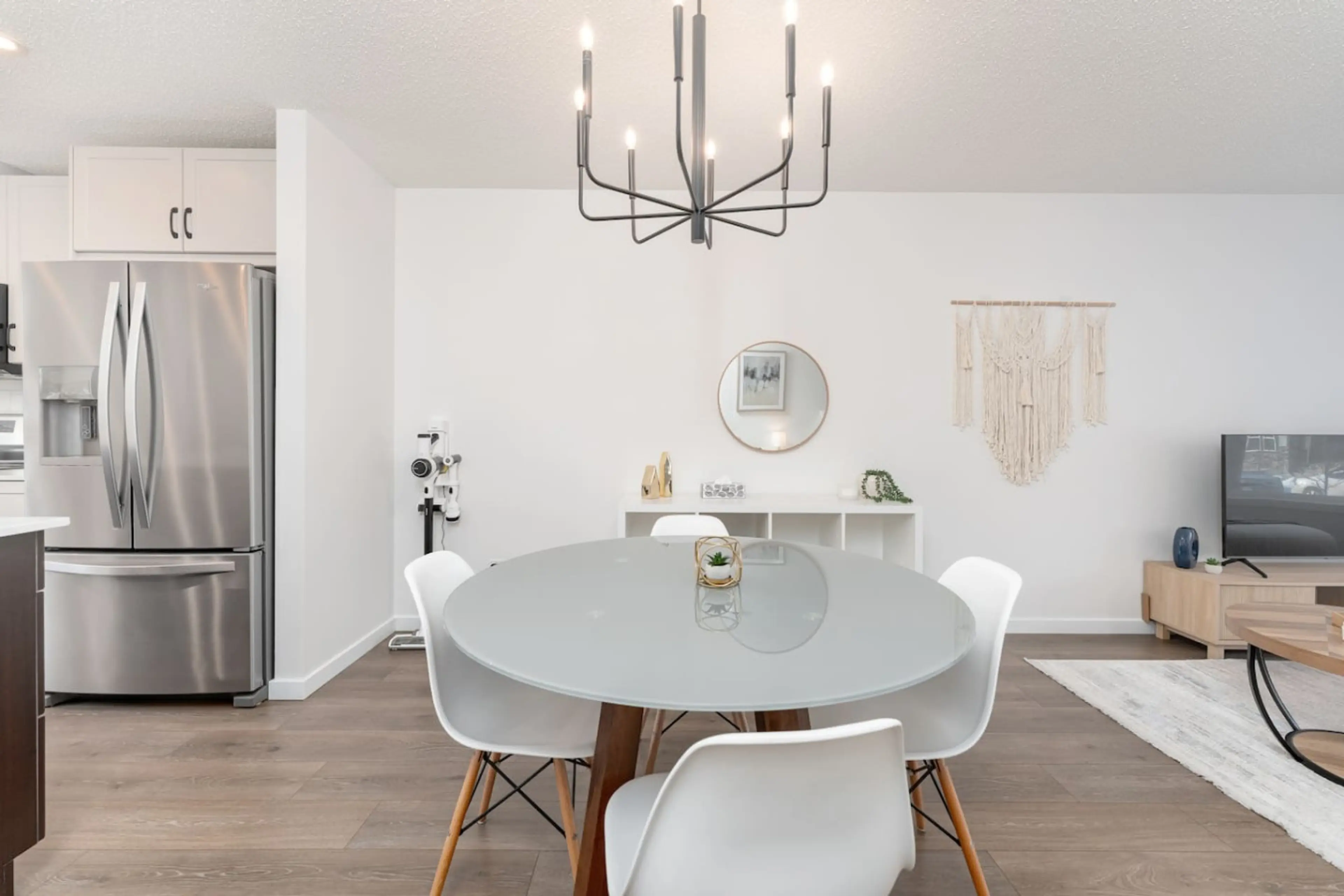Dining area with comfortable seating for shared meals