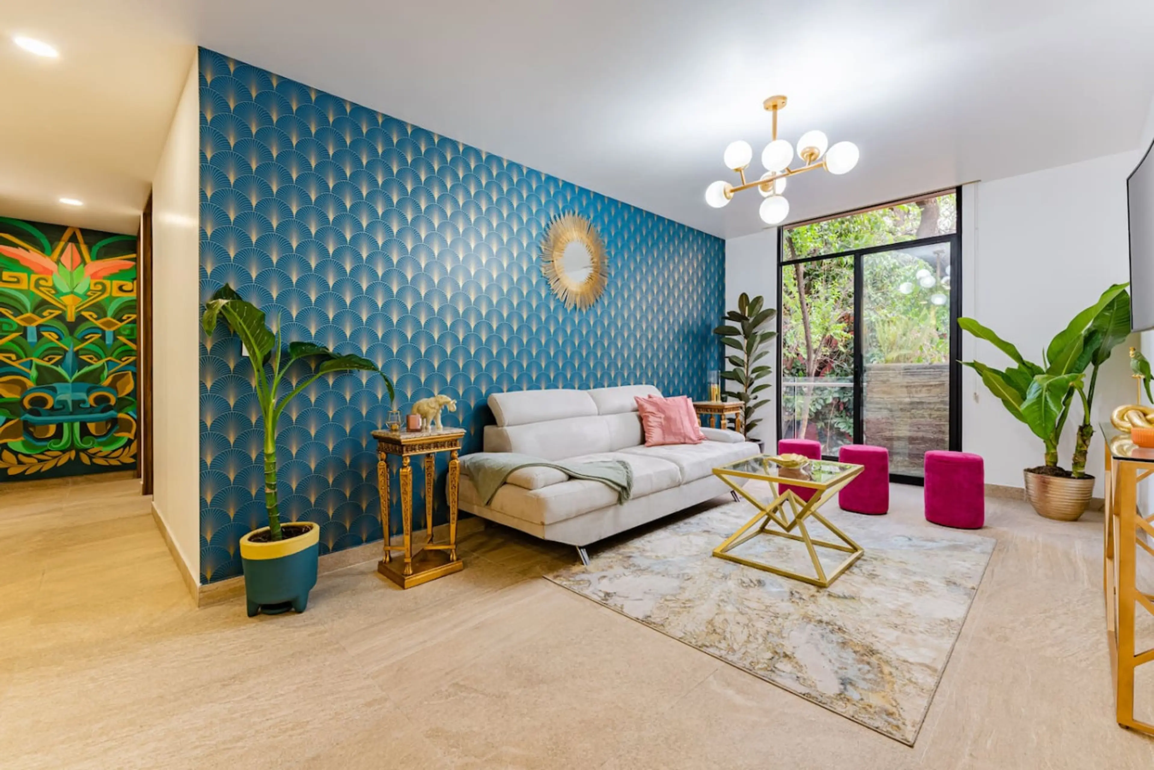 Kick back in this art-filled spot. City adventures start here.