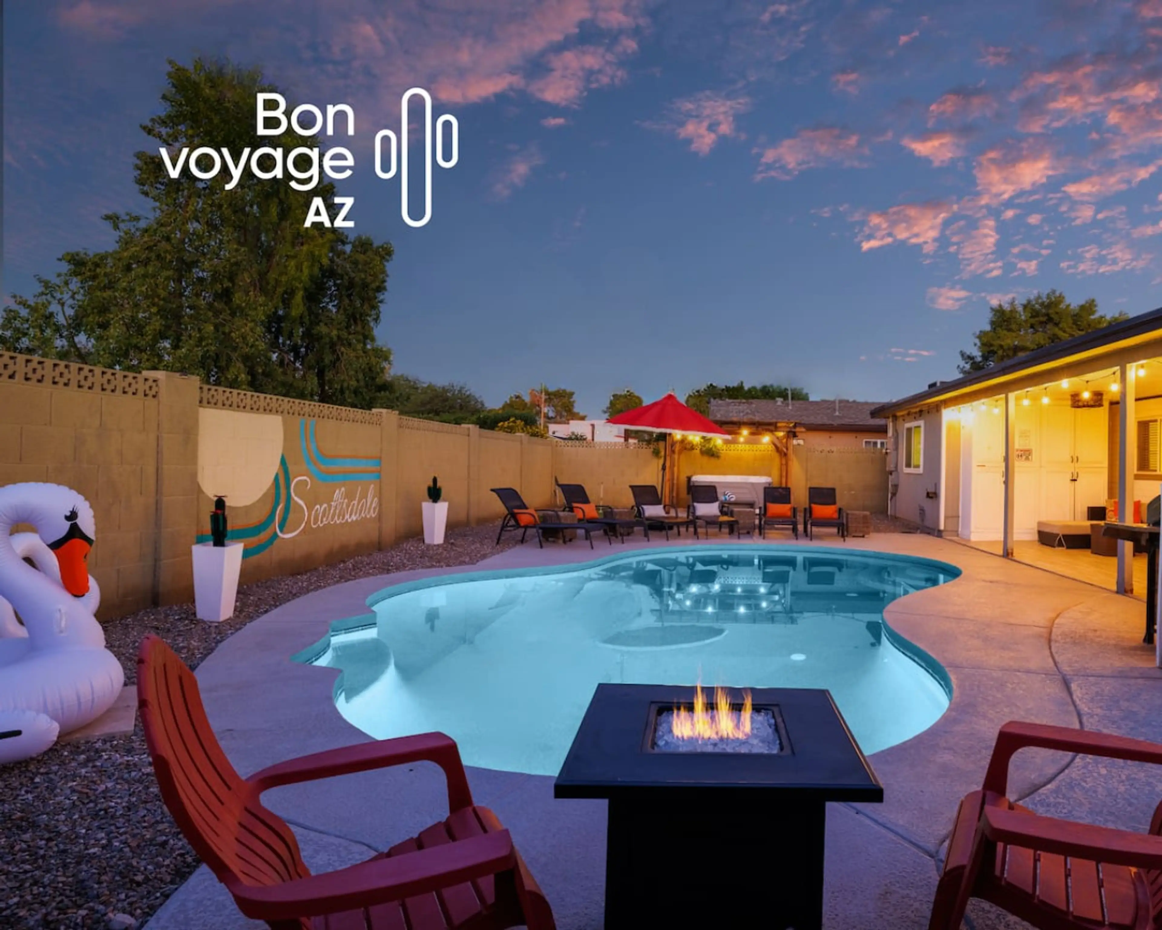 Welcome to Park House! Fun for everyone! Splash in the *heated pool, soak in the spa, or play a little friendly putt-putt — your private resort awaits.