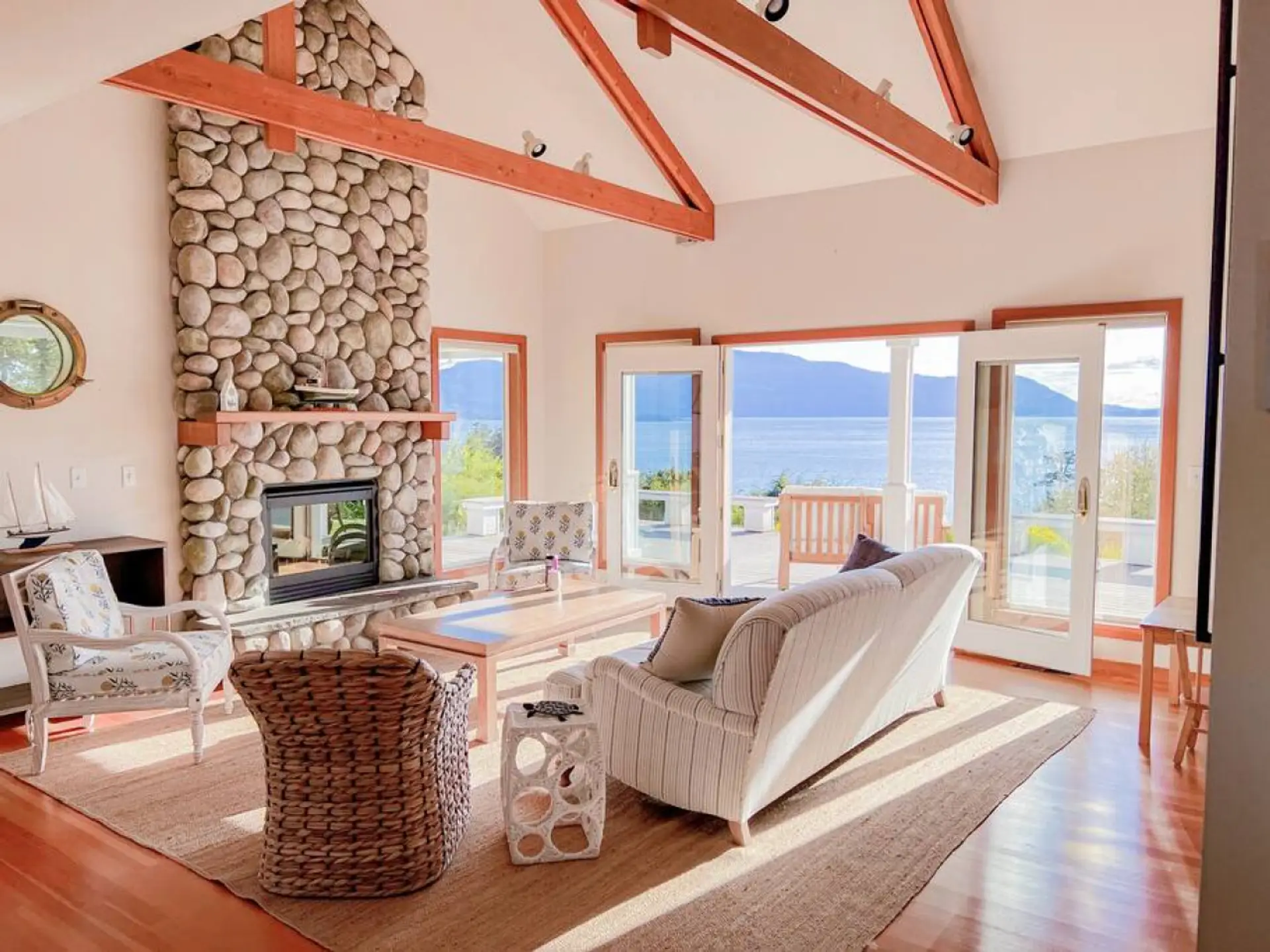 Open and airy living space
