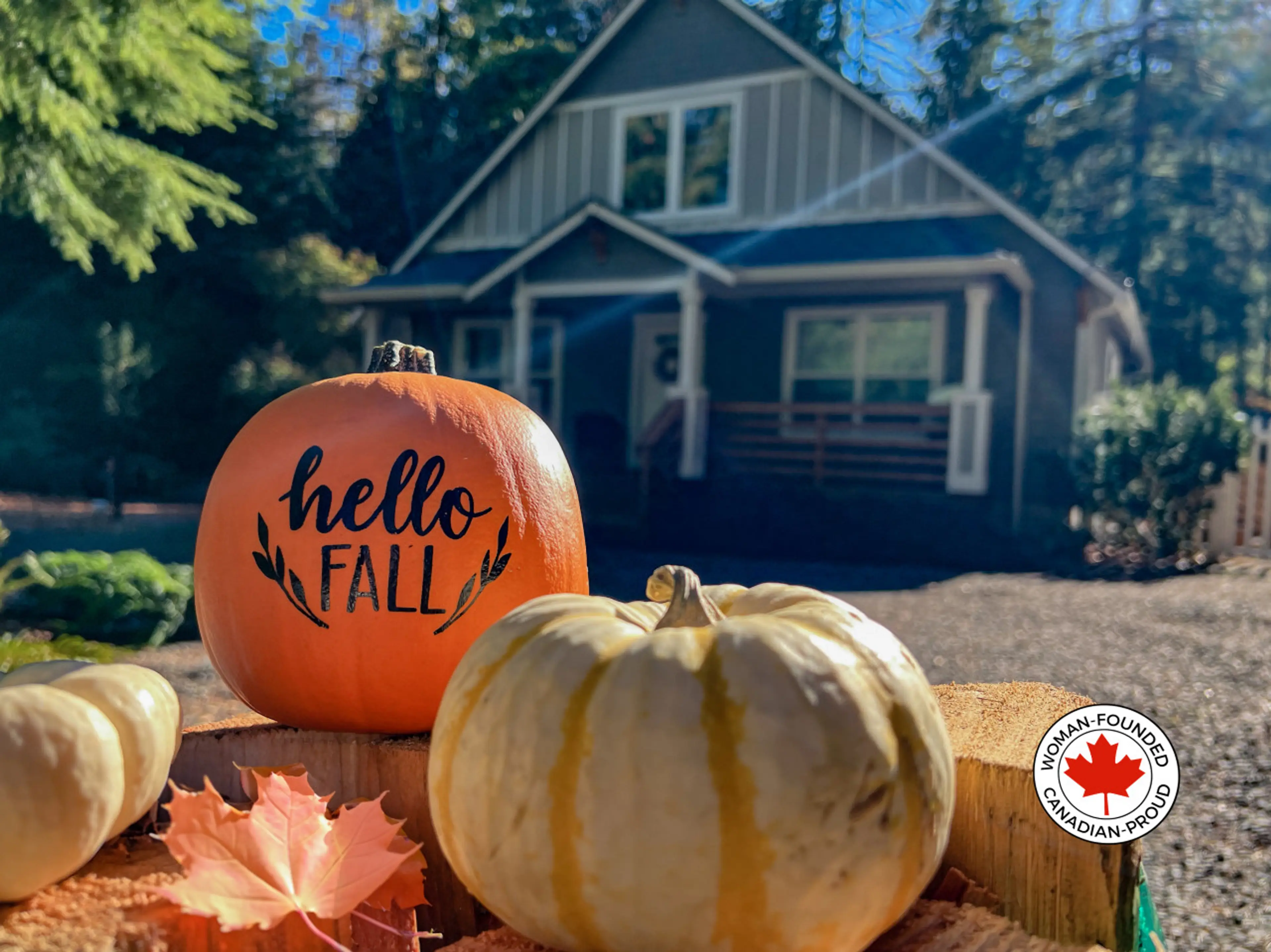 Baker Bliss Cabin Proudly Woman Founded Canadian Proud