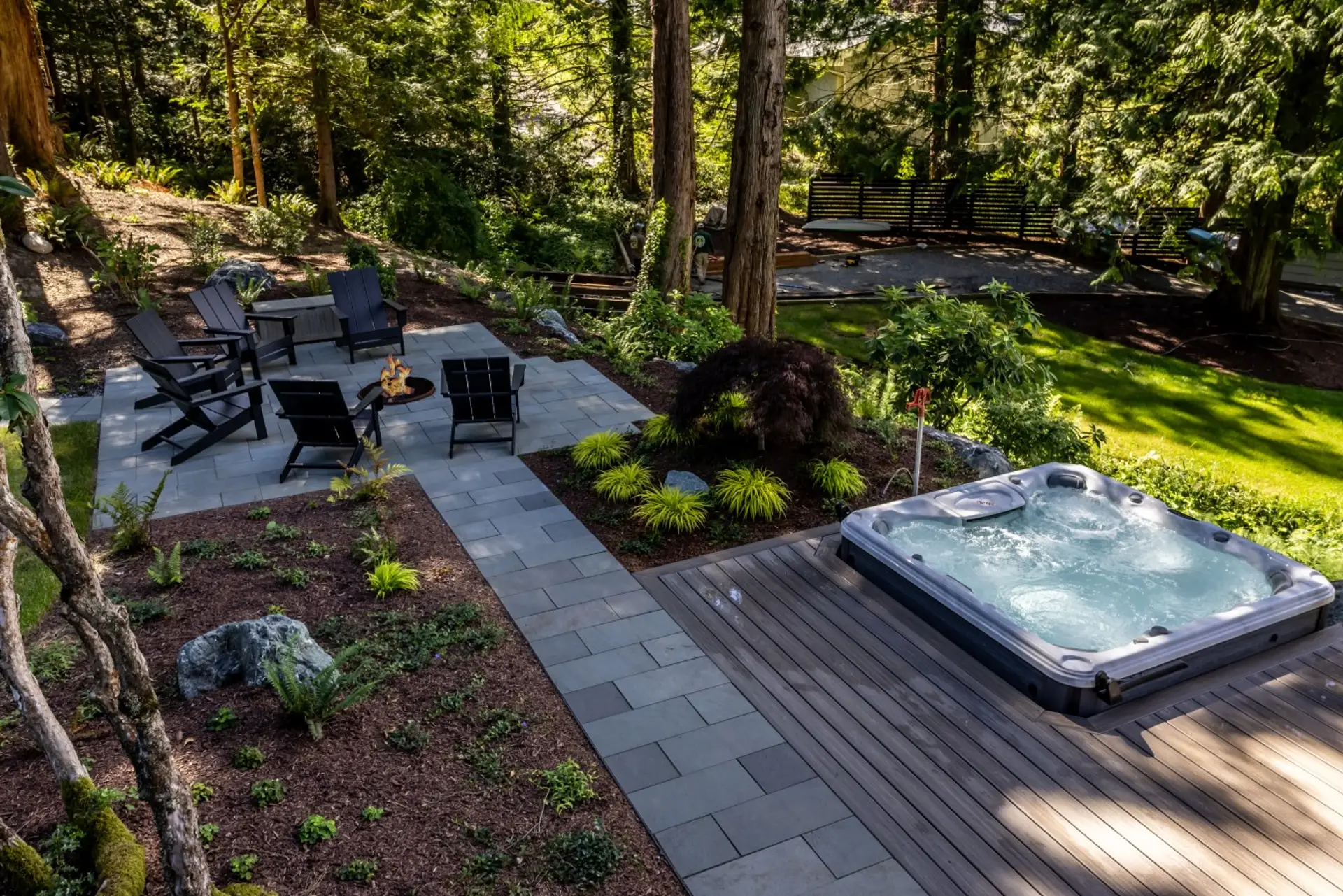 Lake-Whatcom-View-Home-Outdoor-Seating-Hot-Tub