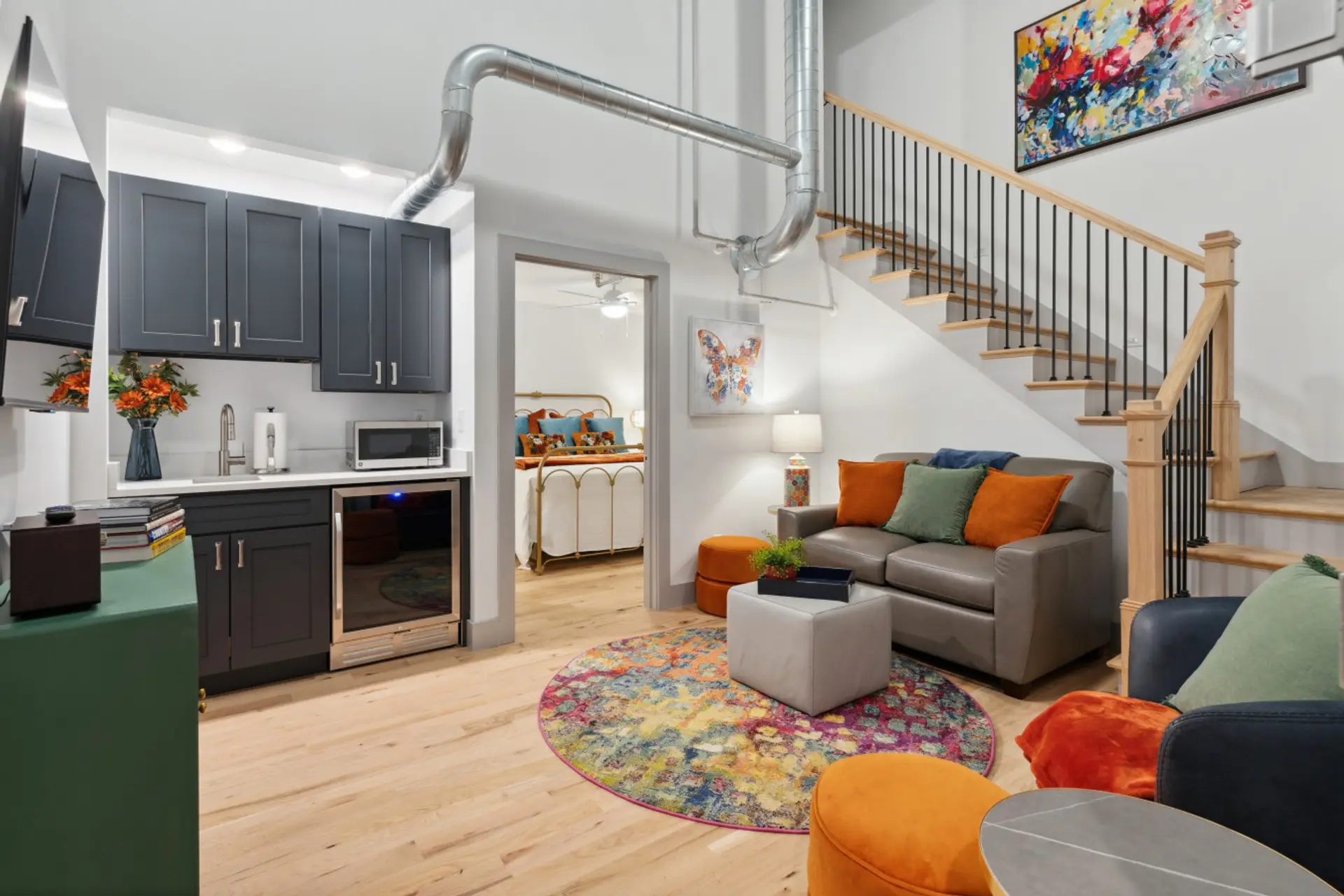 Welcome to Majestic Loft: #603 *please note: this loft is in the interior of the building and there are no windows*