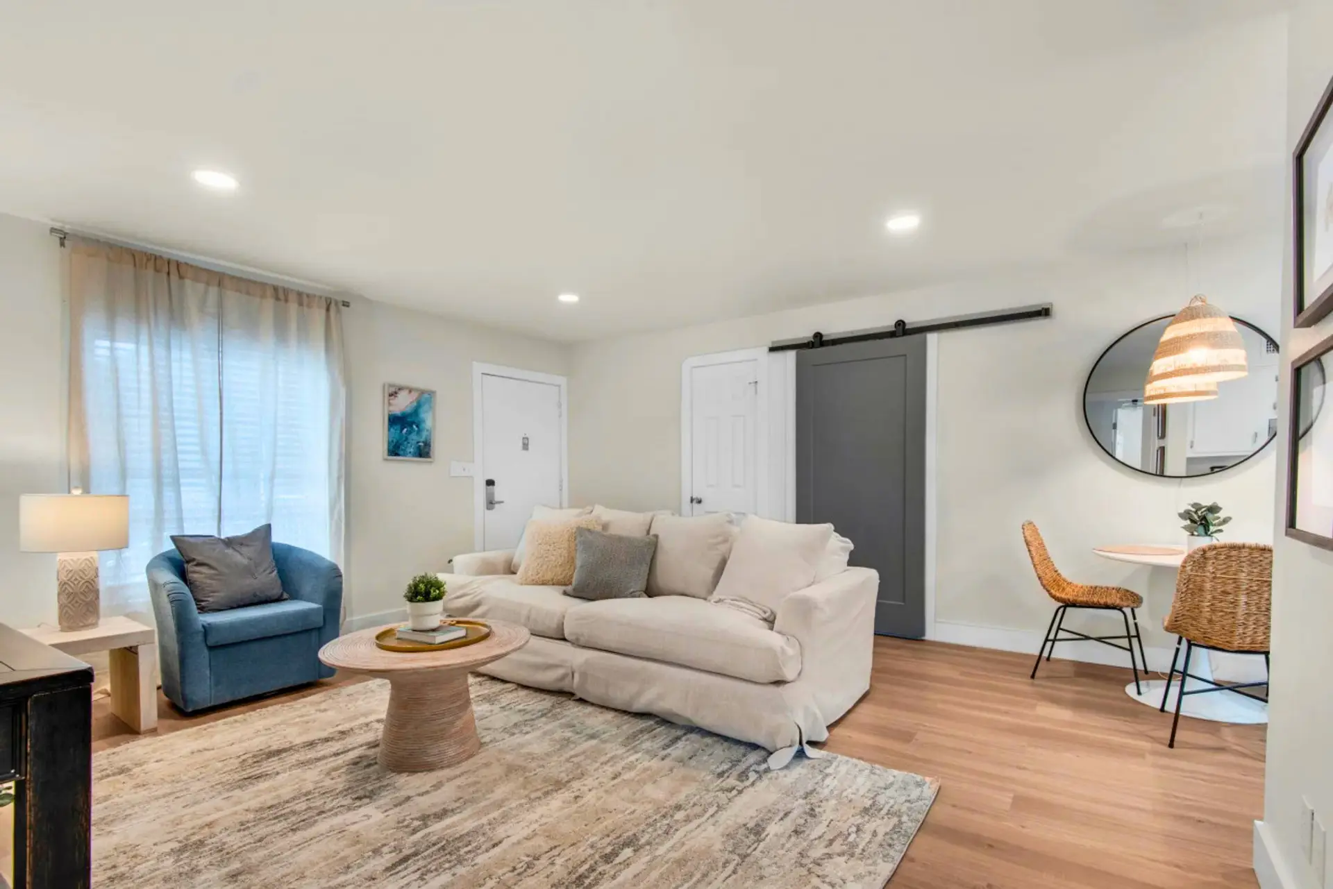 Spend quality time with family and friends in this spacious living area