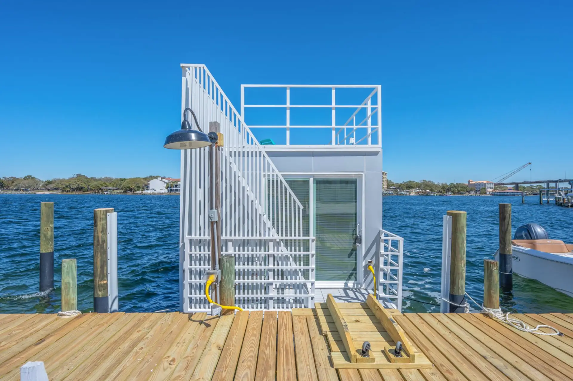 Unique floating getaway