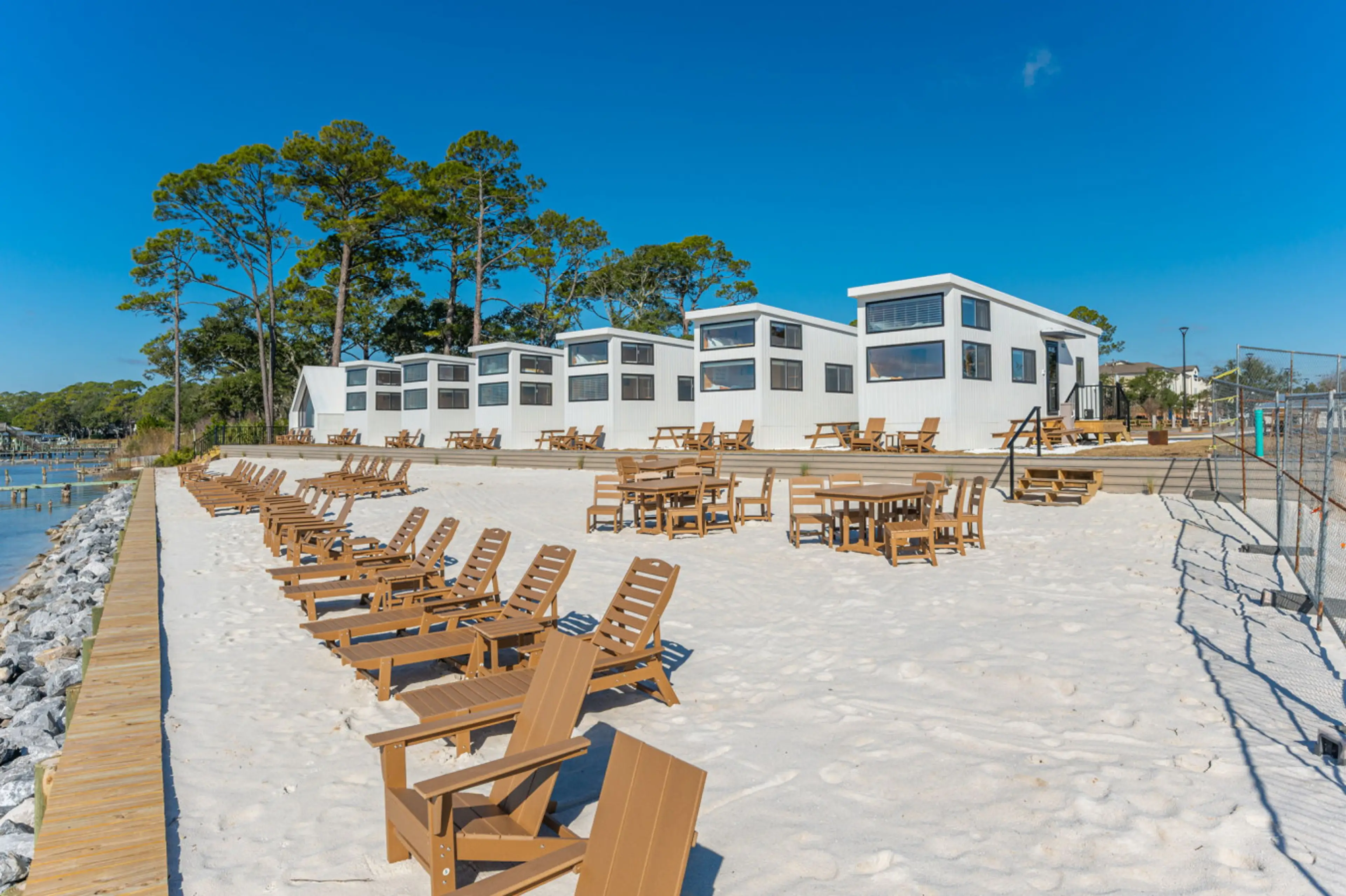 Relax in these chairs and let the sea soothe your soul