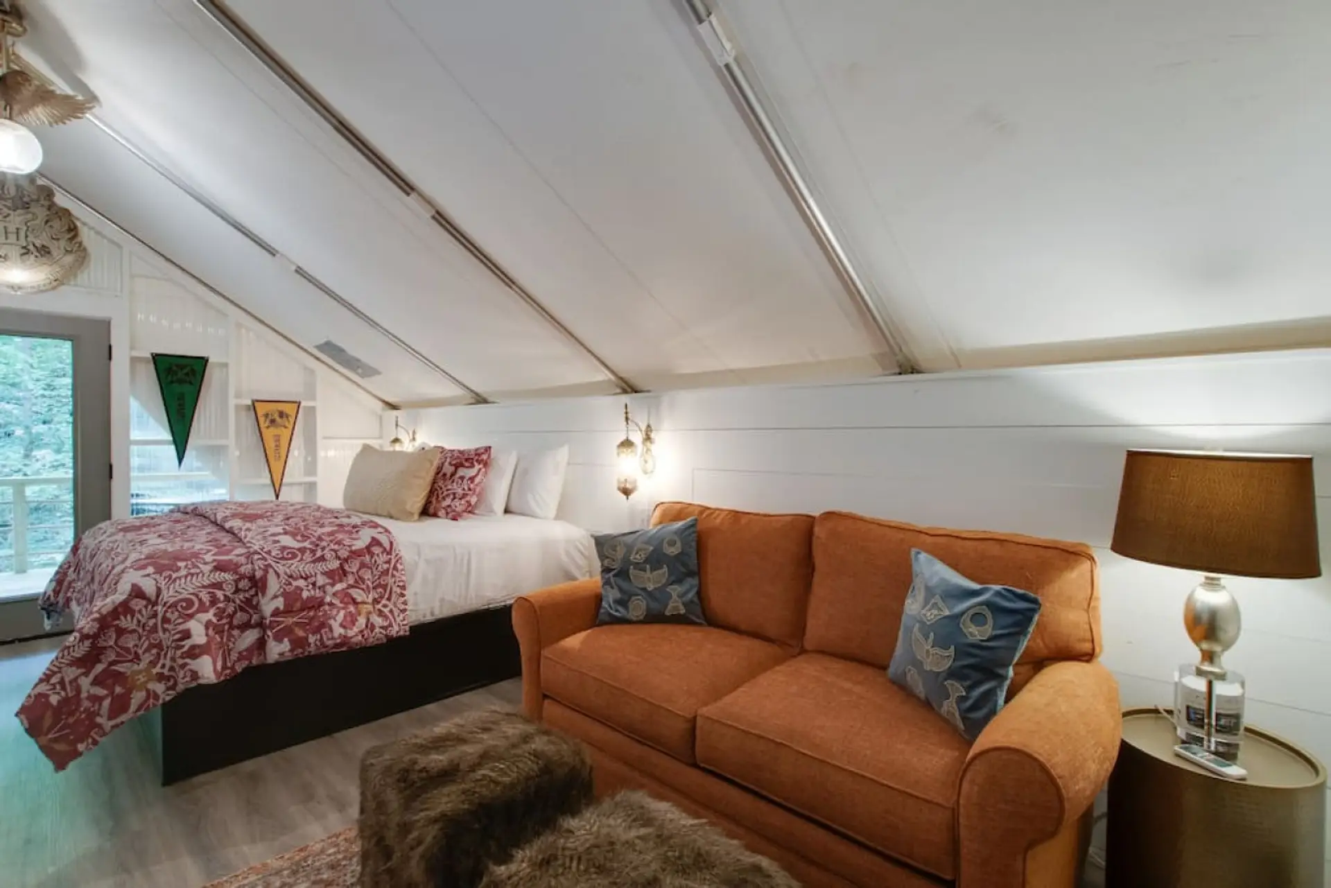 Hogwarts-Themed Luxury Glamping Tent with Private Hot Tub and Forest Views