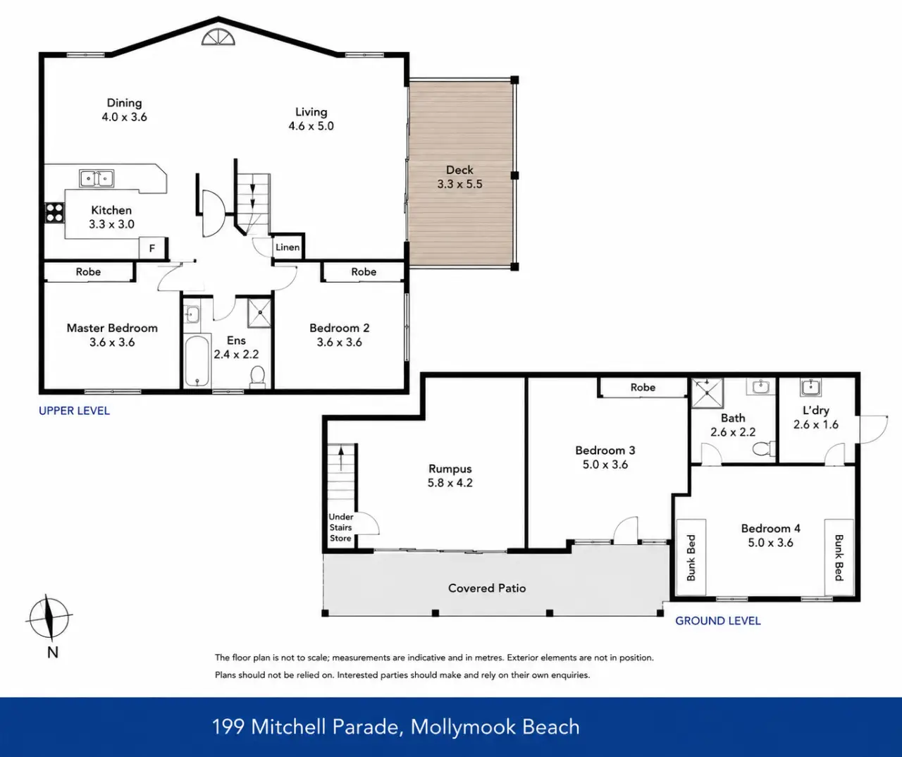 The Lighthouse – 4BR Beach House, Sleeps 10, Mollymook - Image 36