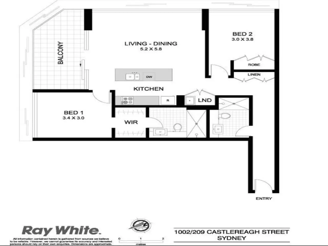Luxury 2BR Sydney CBD Apartment with Views (Monthly Stays) - Image 21