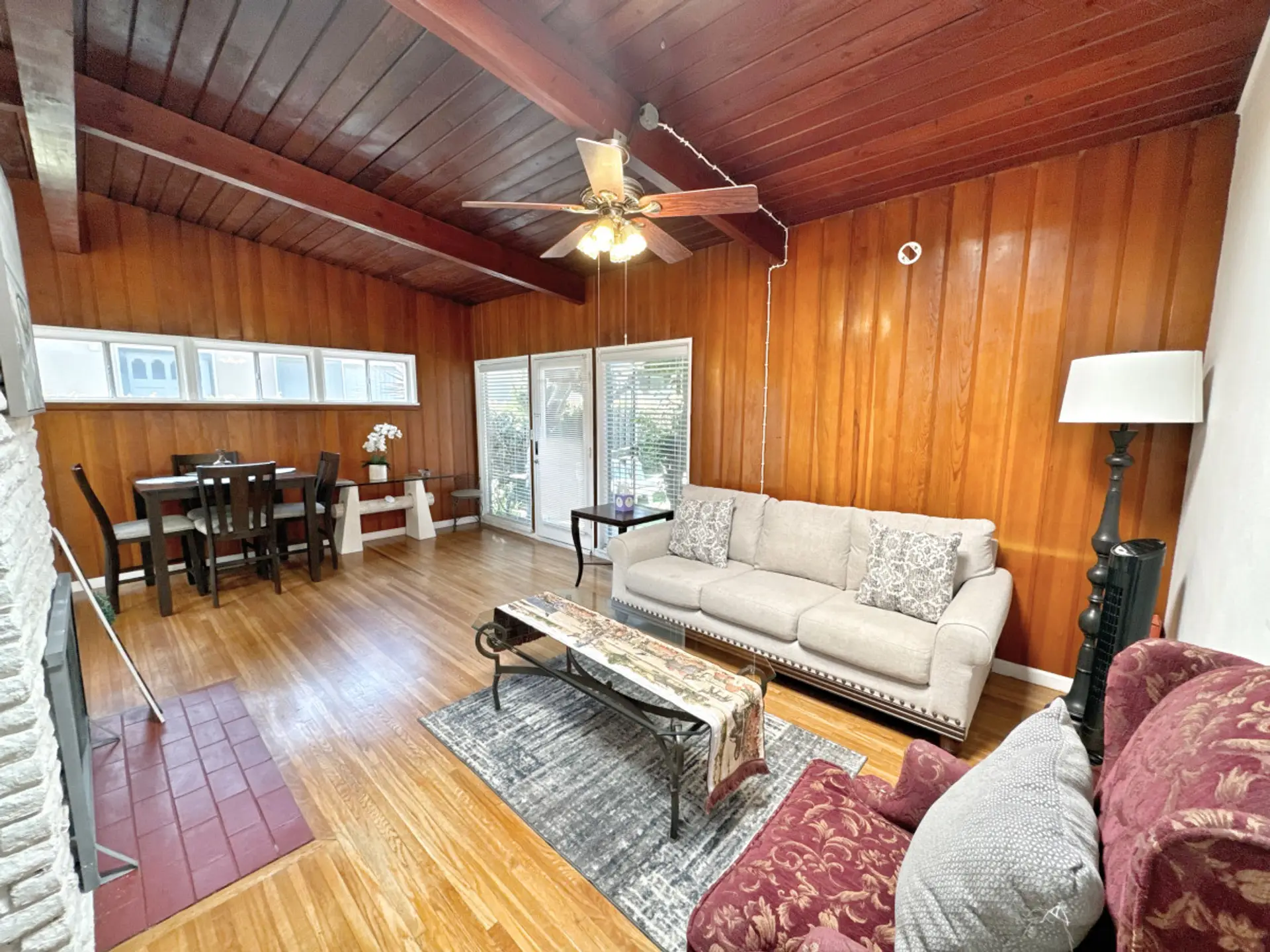 Cozy, homey living room.