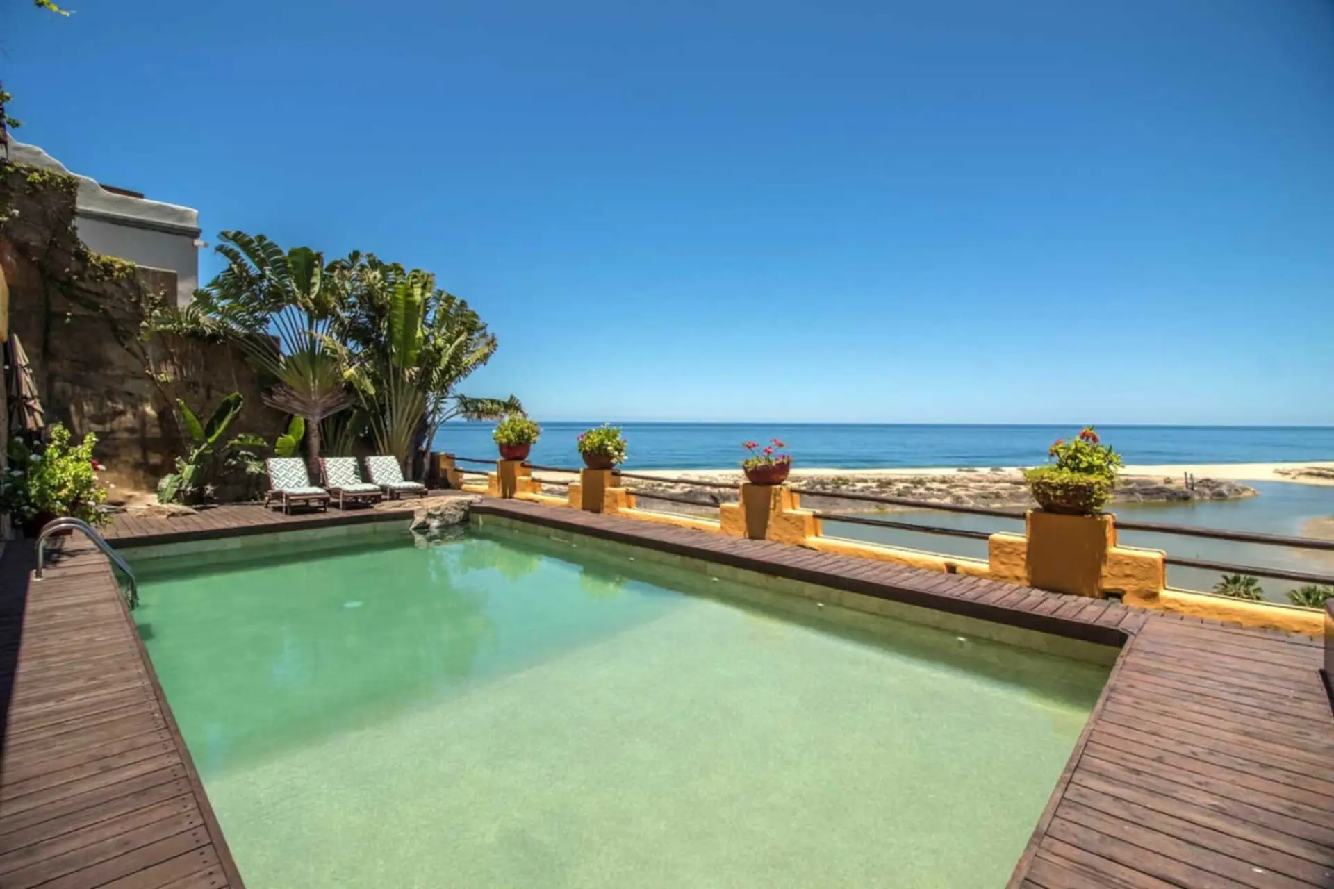 Enjoy a serene swim or lounge poolside during your stay.