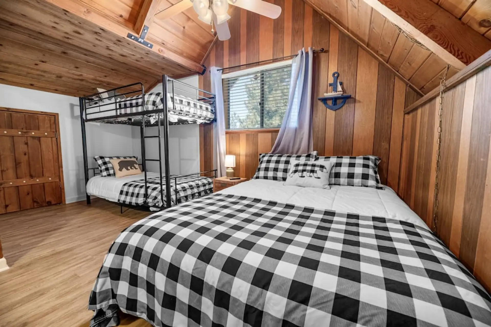 Kids and teens will love to spend late nights talking and hanging out in this room built for groups!