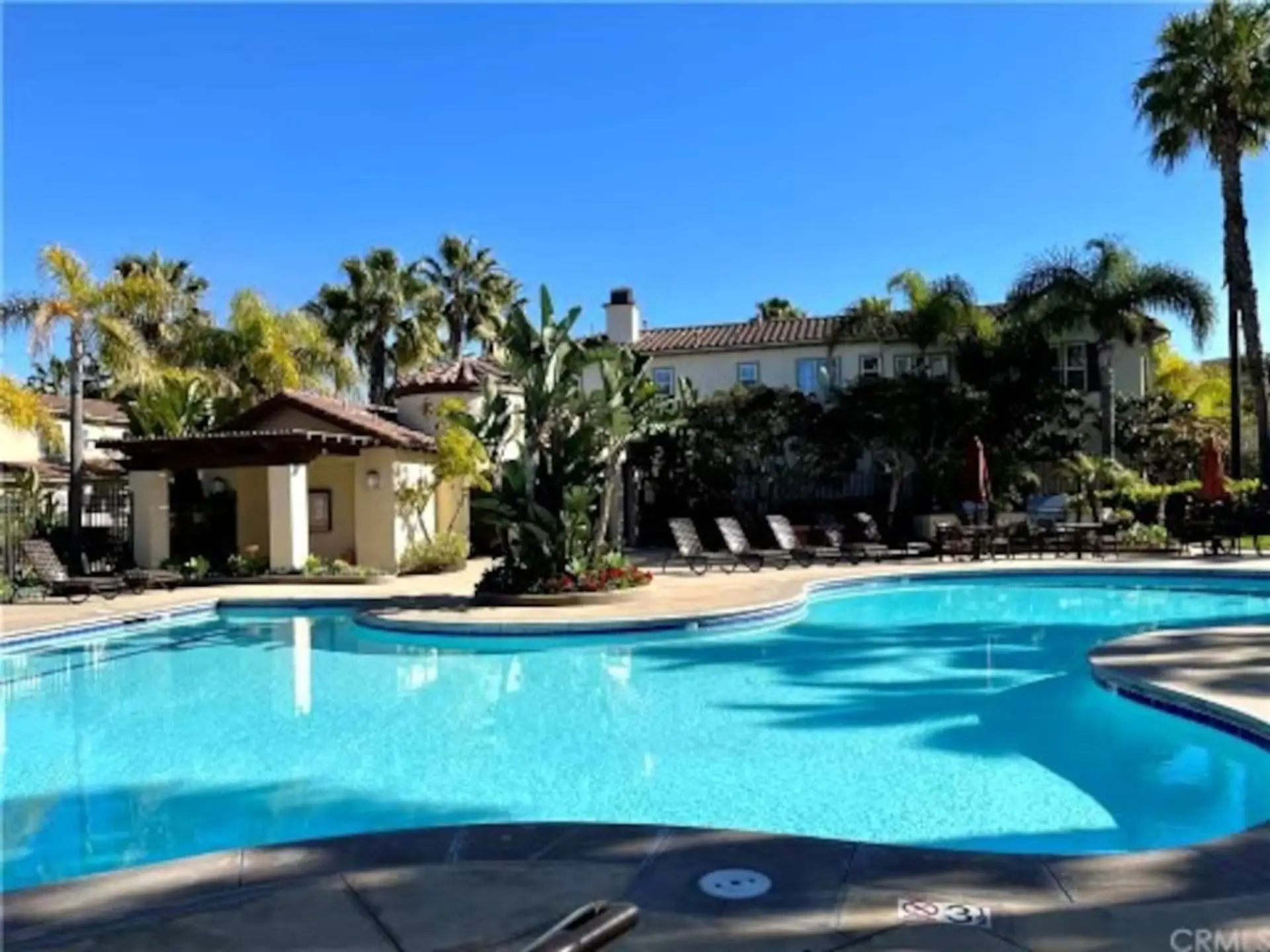 Community lagoon-style pool.