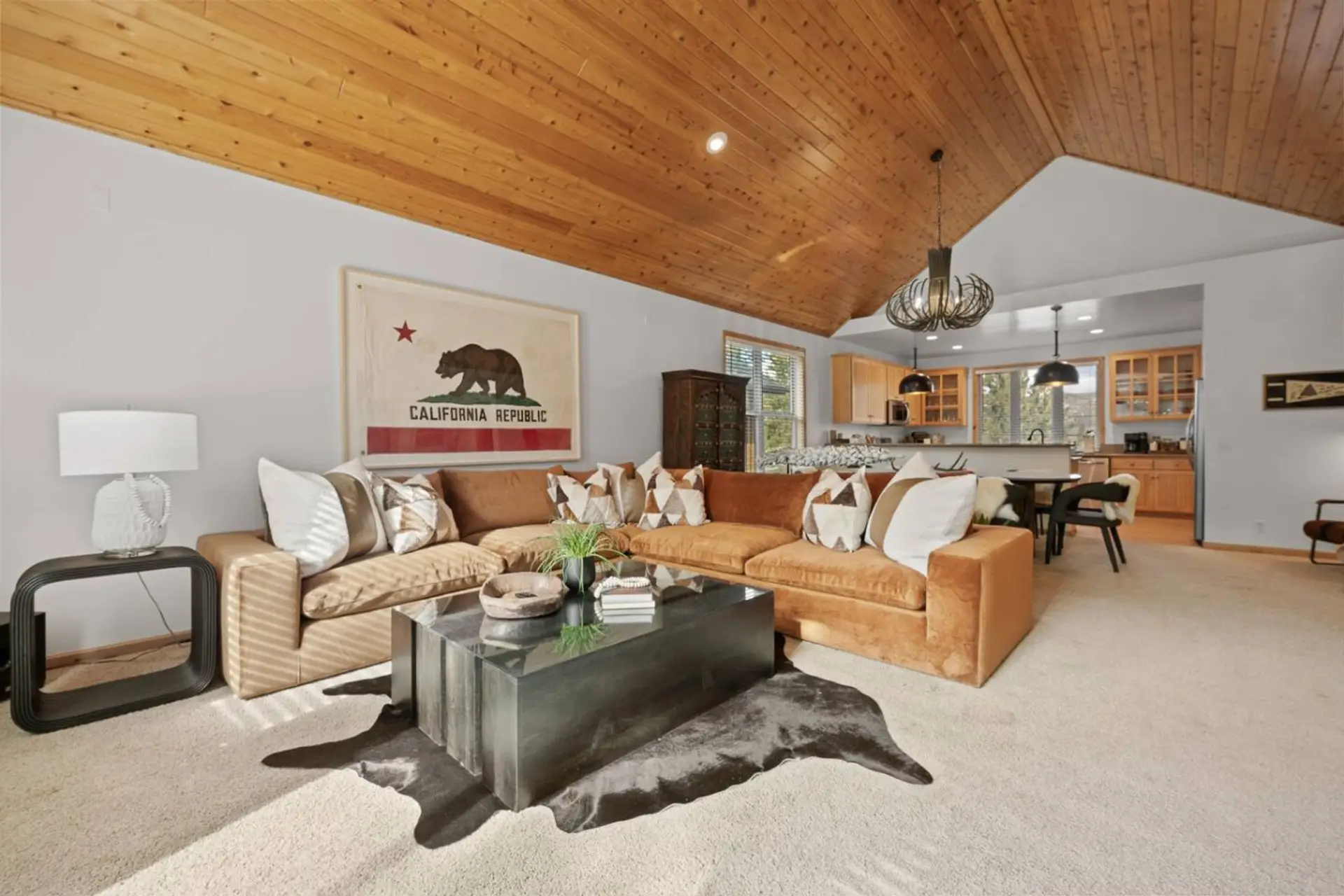 Living room with comfortable seating