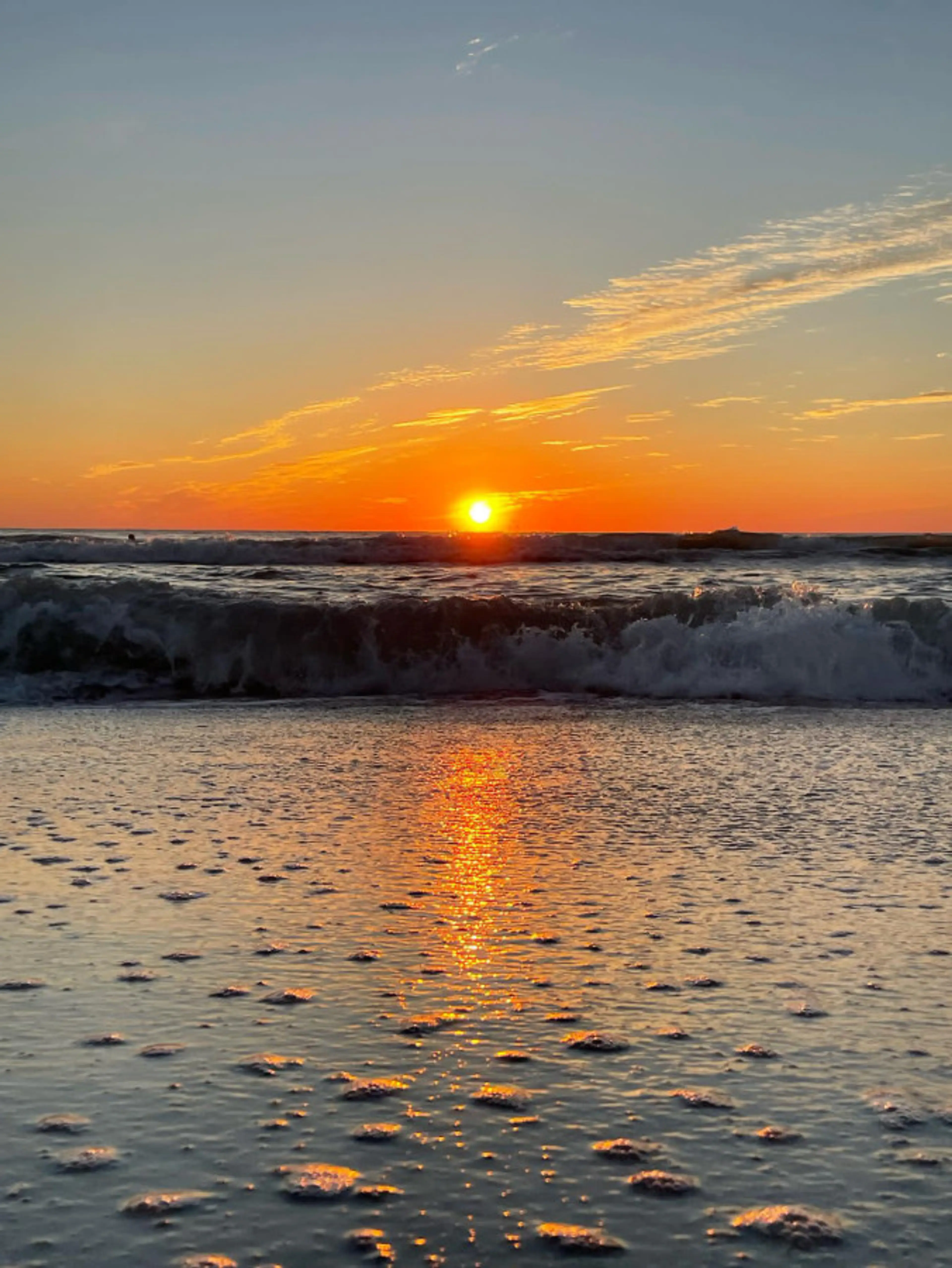 Beautiful sunset from Sunset Beach