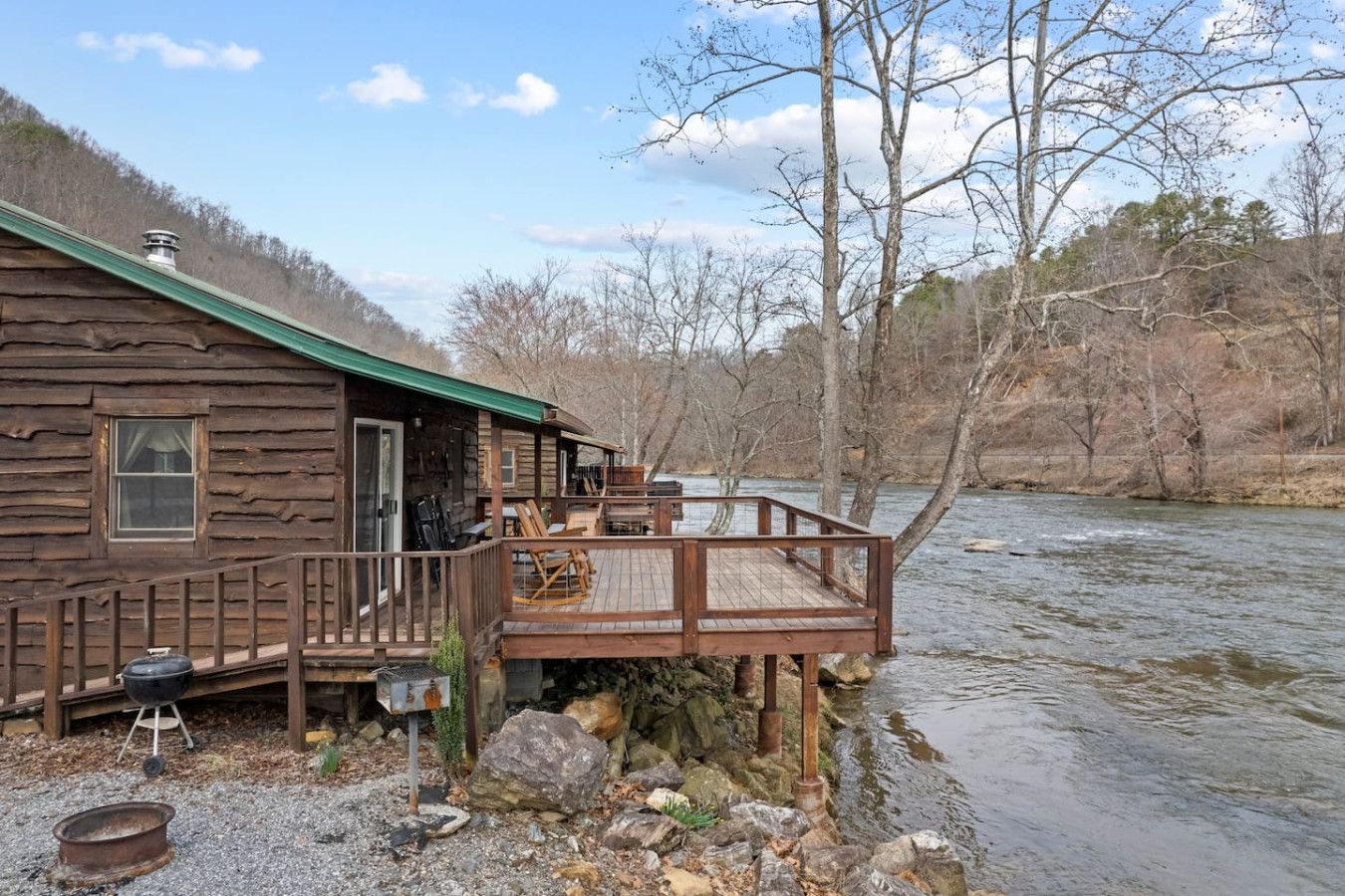 Riverfront Cabin | Mtn Views, Fishing & Rafting