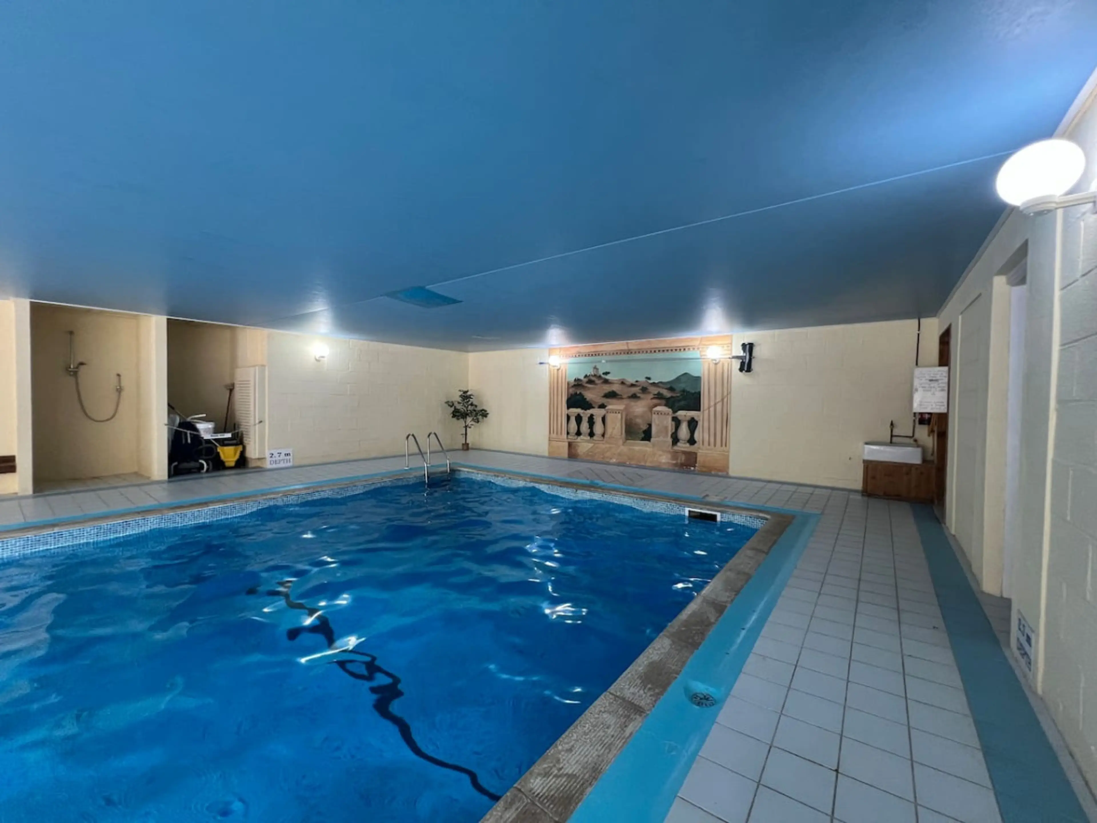Wake up and pop in for a swim before breakfast!