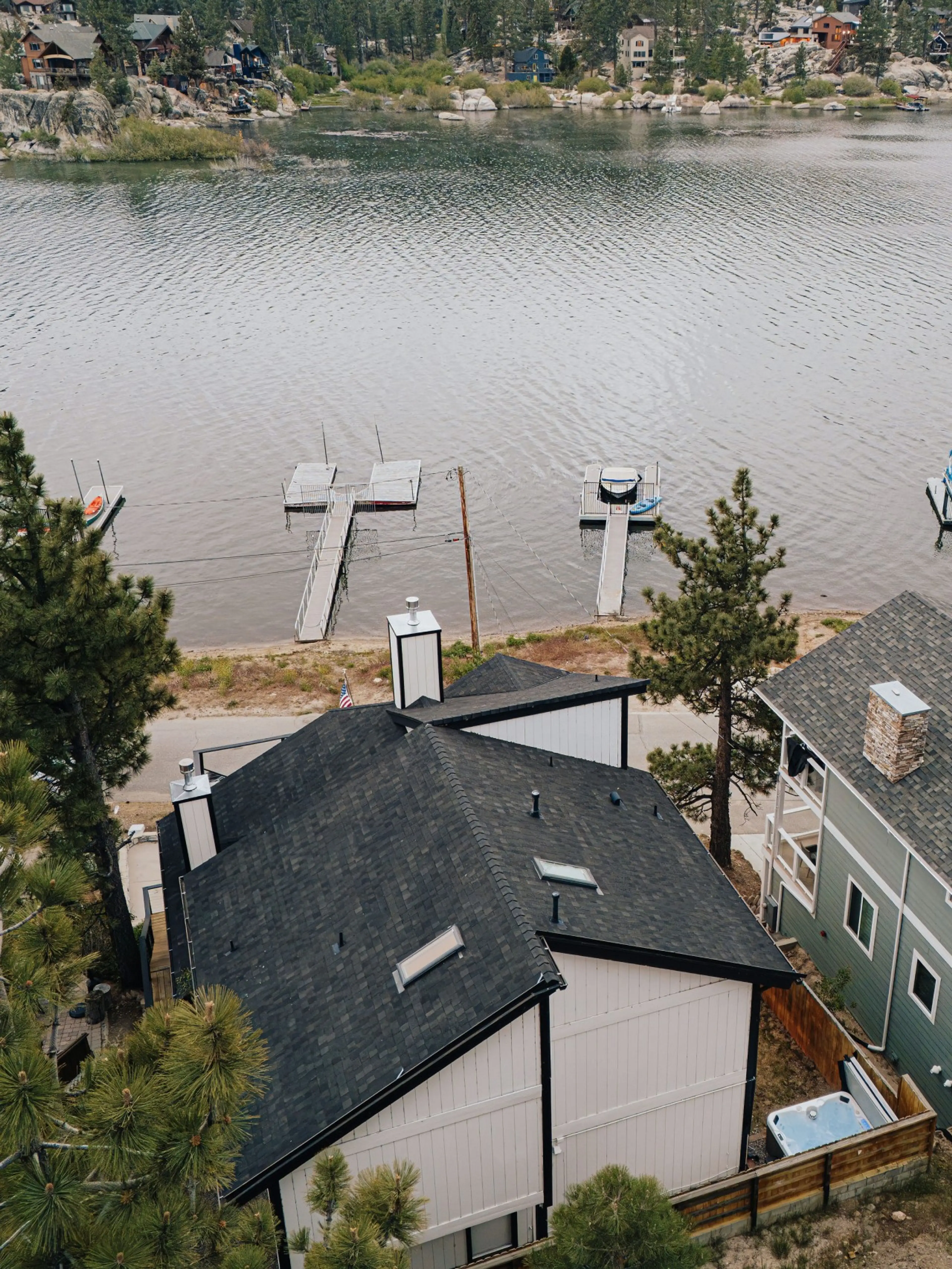 Lakefront property with dock